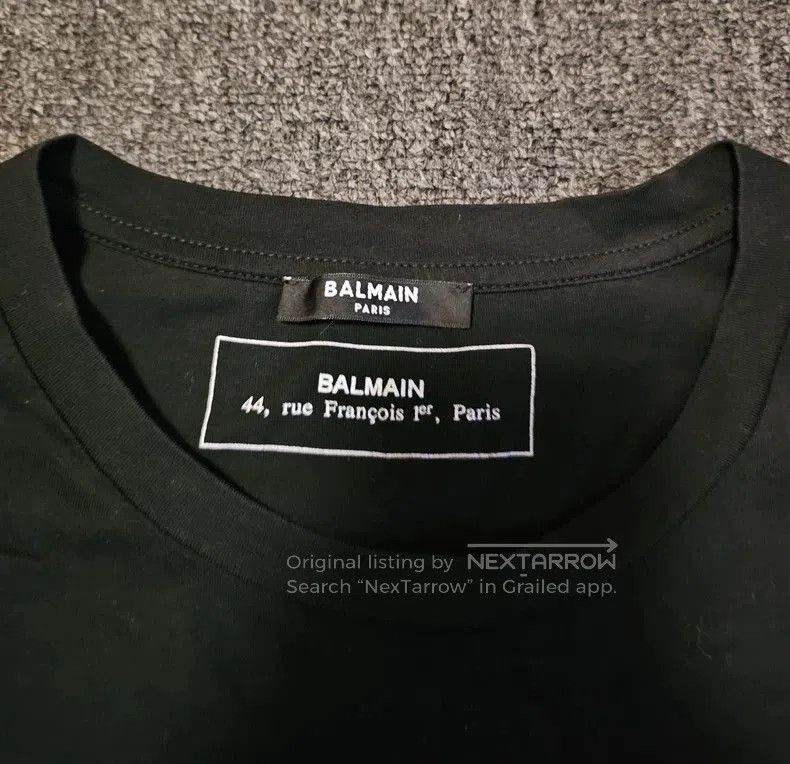Balmain Balmain Paris Short Sleeve T. Size US L / EU 52-54 / 3 - 3 Thumbnail