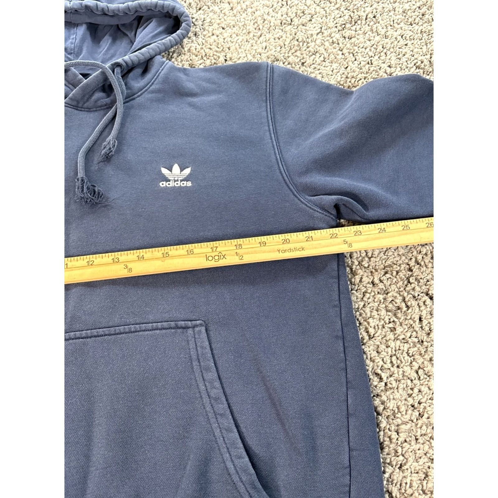 Adidas VINTAGE Adidas Firebird Hoodie Mens L Blue Trefoil Logo Y2K Fleece 90s Size US L / EU 52-54 / 3 - 3 Thumbnail