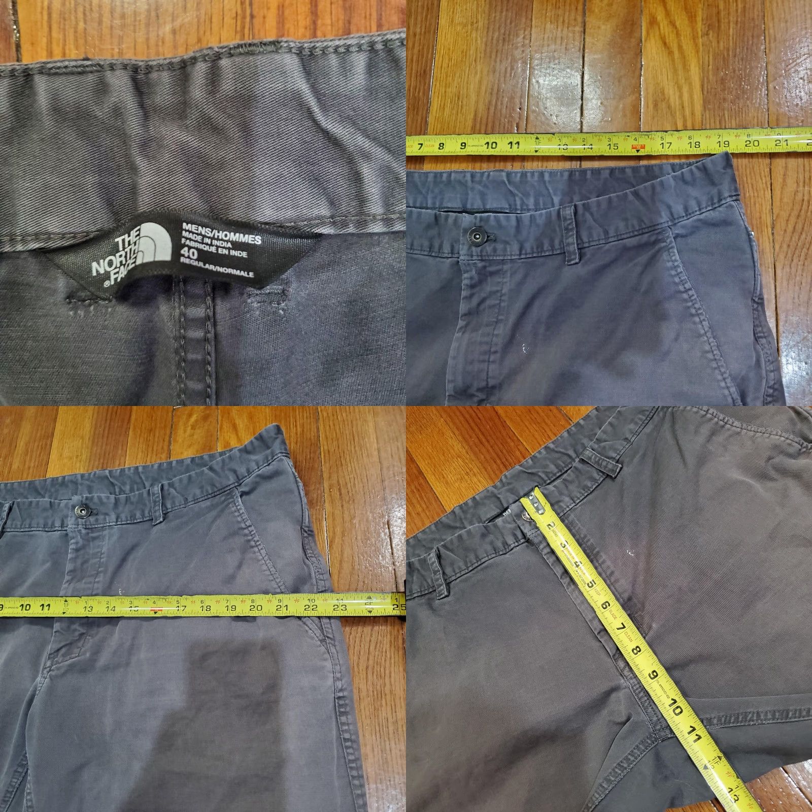 The North Face The North Face Pants Mens 40 Gray Casual Chino Outdoor Hiking Cotton Stretch Size US 40 / EU 56 - 8 Thumbnail