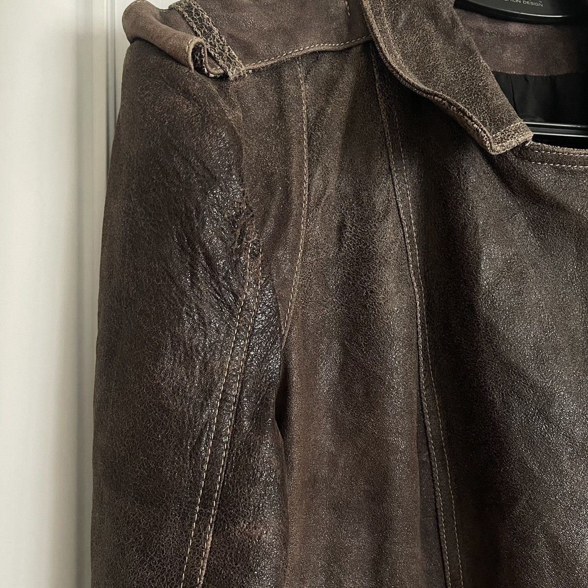 plein sud Plein Sud Rare Faded Biker Jacket Size M / US 6-8 / IT 42-44 - 8 Thumbnail