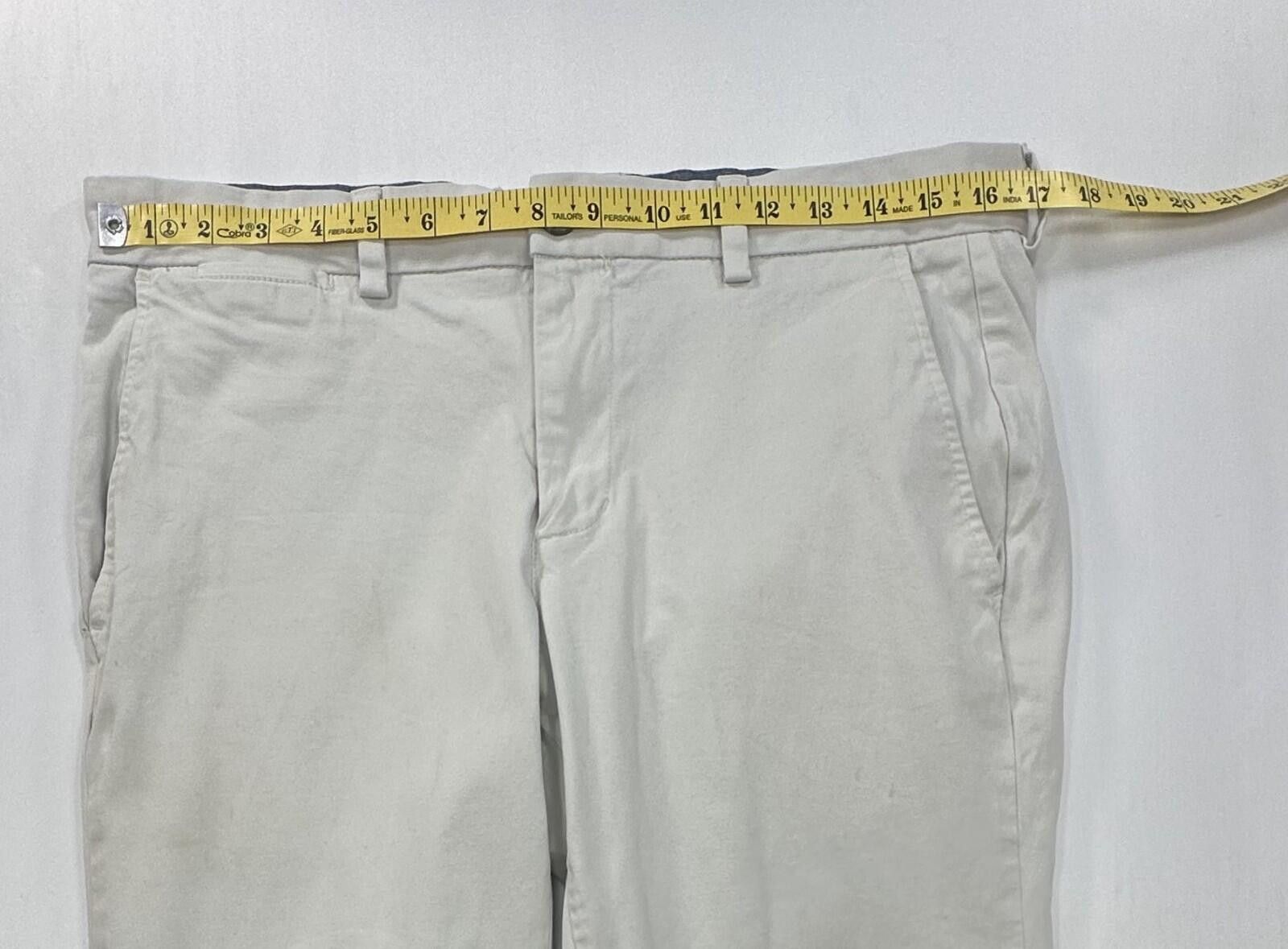 Vineyard Vines Vineyard Vines Flat Cotton Spandex Chinos Beige Mens 32/32 Size US 32 / EU 48 - 3 Thumbnail