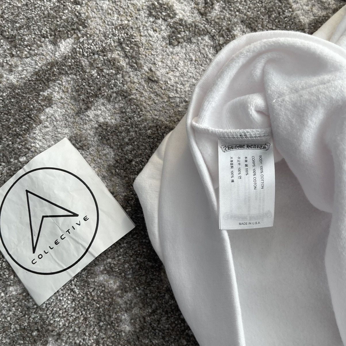 Chrome Hearts Chrome Hearts Laurie Lynn Stark “Love You” White Pink Hoodie Size M / US 6-8 / IT 42-44 - 8 Thumbnail