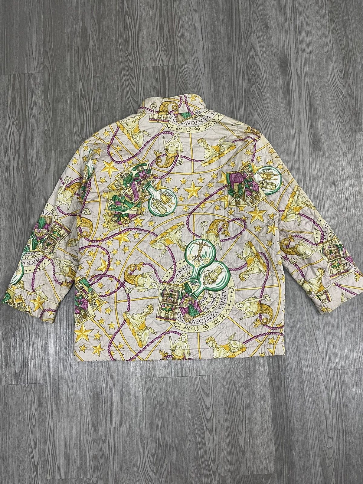Celine × Vintage Vintage celine fullprint quilted jacket Size M / US 6-8 / IT 42-44 - 8 Thumbnail