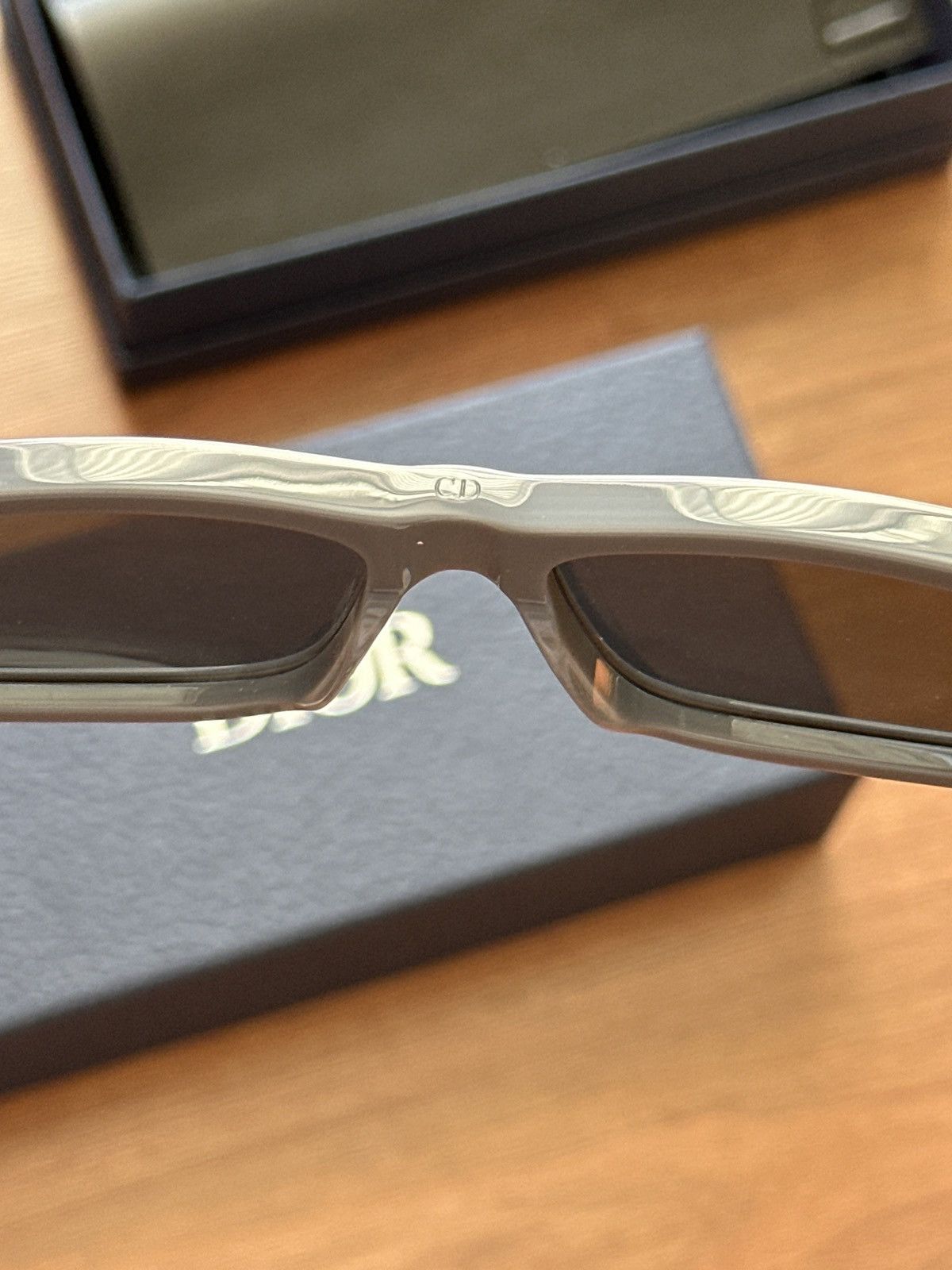 Dior Dior Icon Grey Sunglasses Size ONE SIZE - 7 Thumbnail