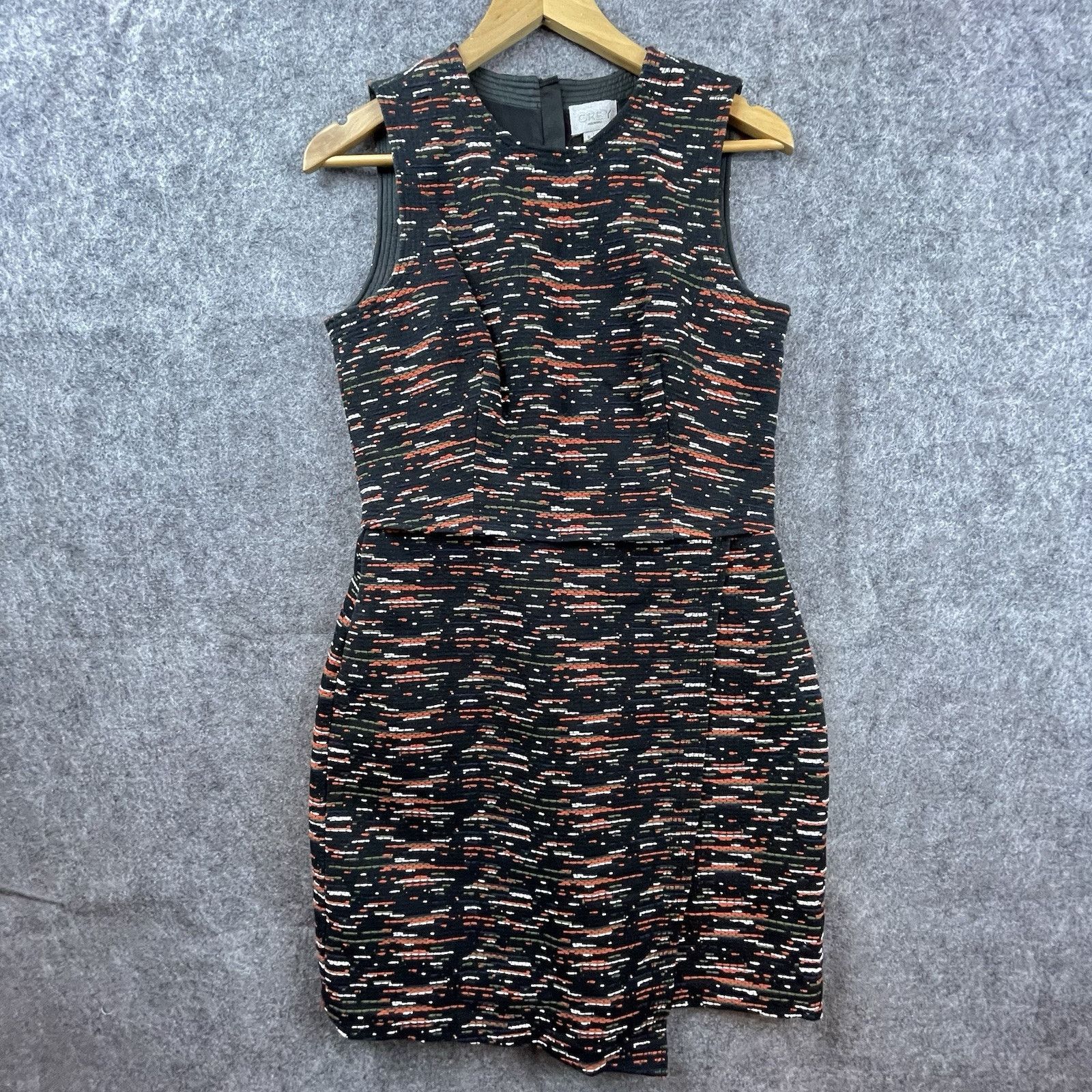 Jason Wu Grey Jason Wu Dress 8 Knit Heavy Tweed Career Professional Size M / US 6-8 / IT 42-44 - 1 Thumbnail