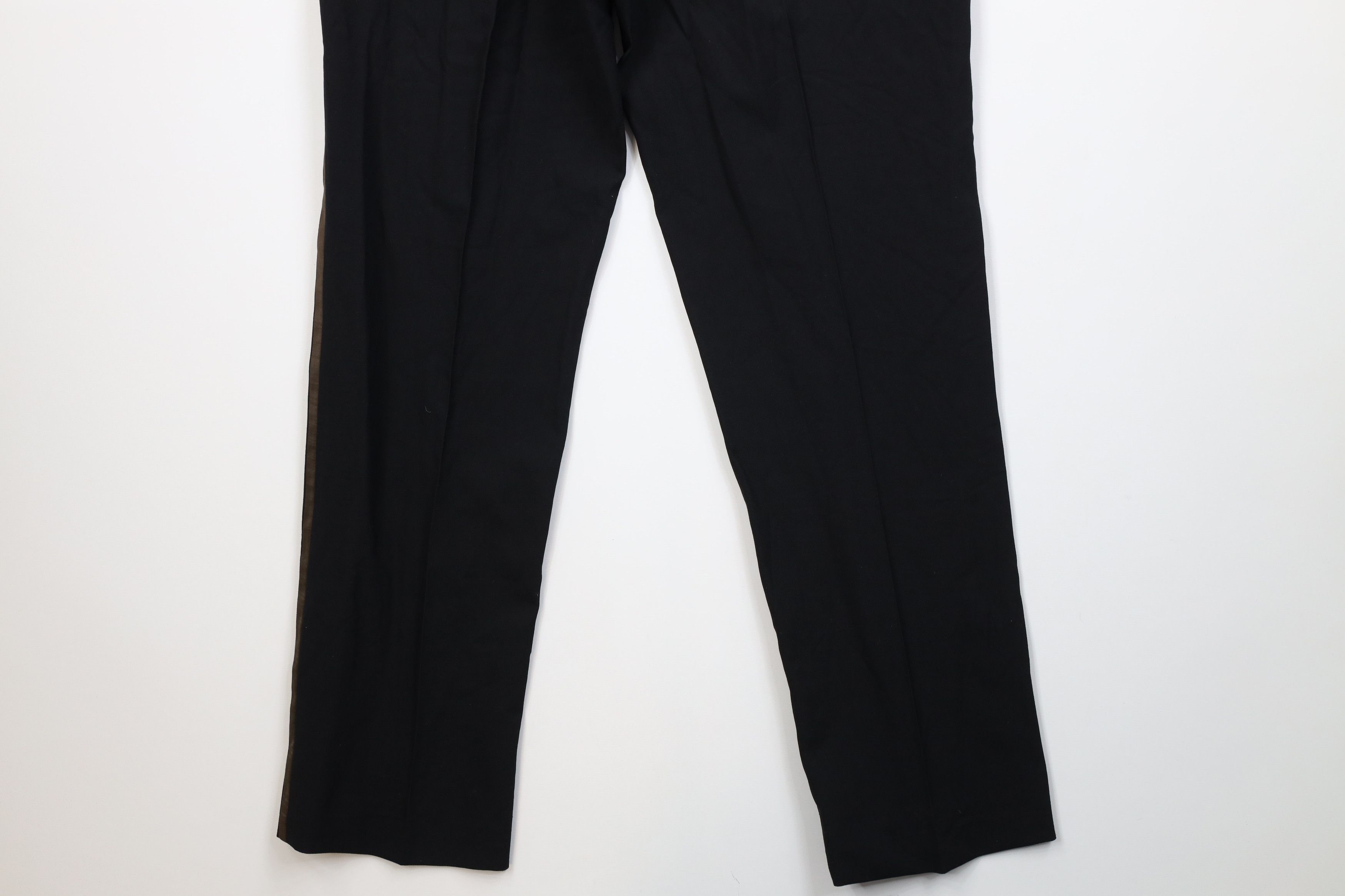 Vintage Vintage 50s Streetwear Wool Knit Tuxedo Chino Pants USA Size US 36 / EU 52 - 11 Thumbnail