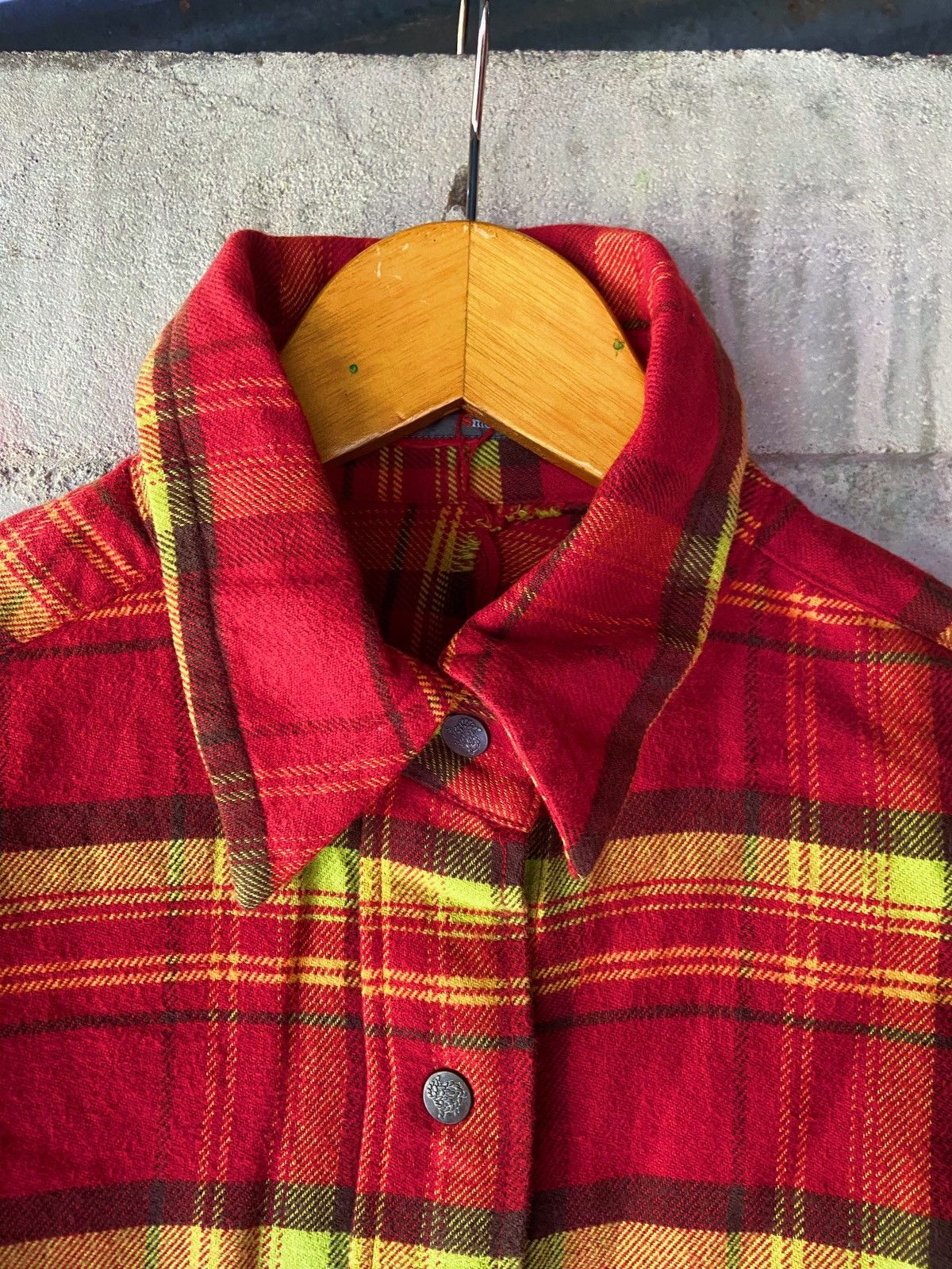 If Six Was Nine AUTHENTIC SEXY JAPANESE PLAID BUTTON DOWN SHIRT Size US S / EU 44-46 / 1 - 10 Thumbnail