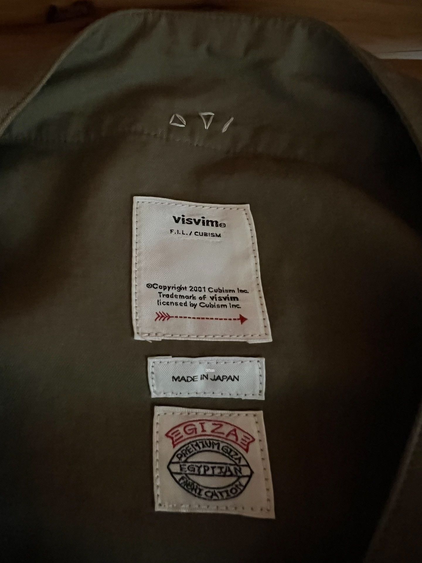 Visvim visvim 2019AW Giza Cotton Baseball Shirt Size US L / EU 52-54 / 3 - 8 Thumbnail