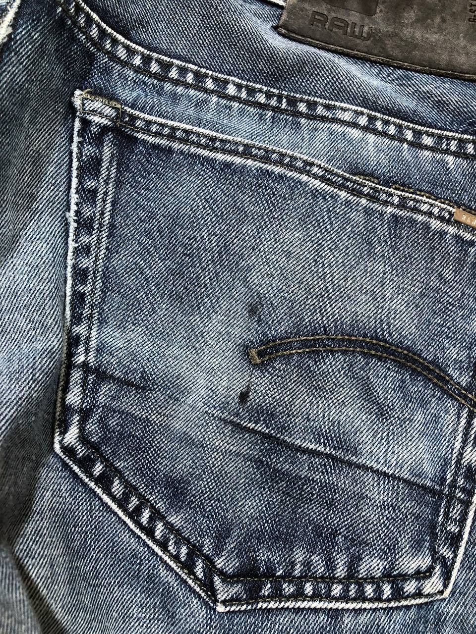 G-Star Vintage G Star Raw denim distressed pants Size US 32 / EU 48 - 14 Thumbnail