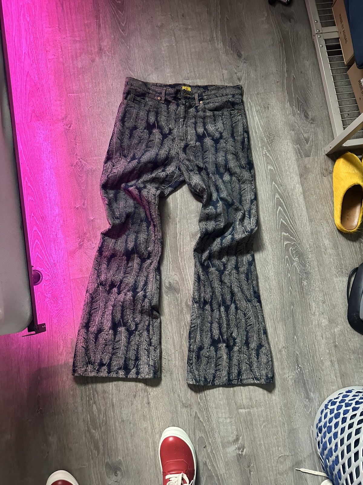 Kapital Dark Raw Feathered Kapital Denim Size US 36 / EU 52 - 1 Thumbnail