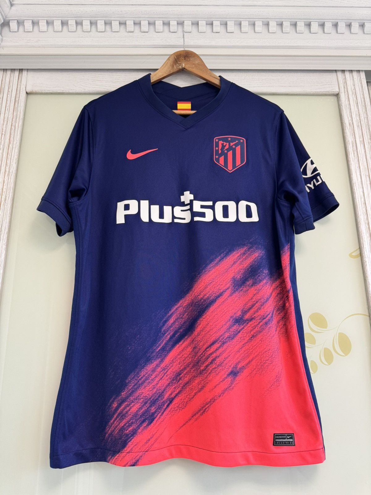 Nike Atletico Madrid 2021-2022 Away Soccer Jersey Football Kit Size US L / EU 52-54 / 3 - 5 Thumbnail