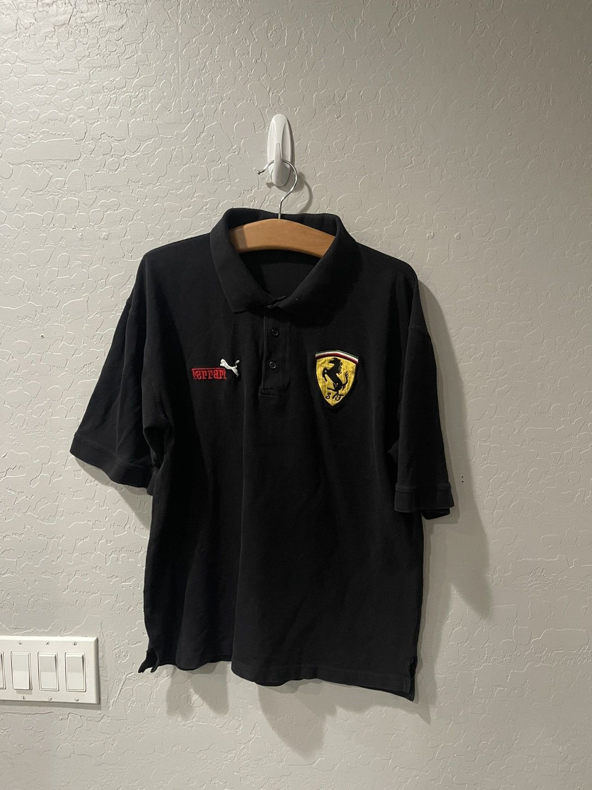 Ferrari Vintage Ferrari Puma Crest Racing Polo Size Large Size US L / EU 52-54 / 3 - 1 Thumbnail