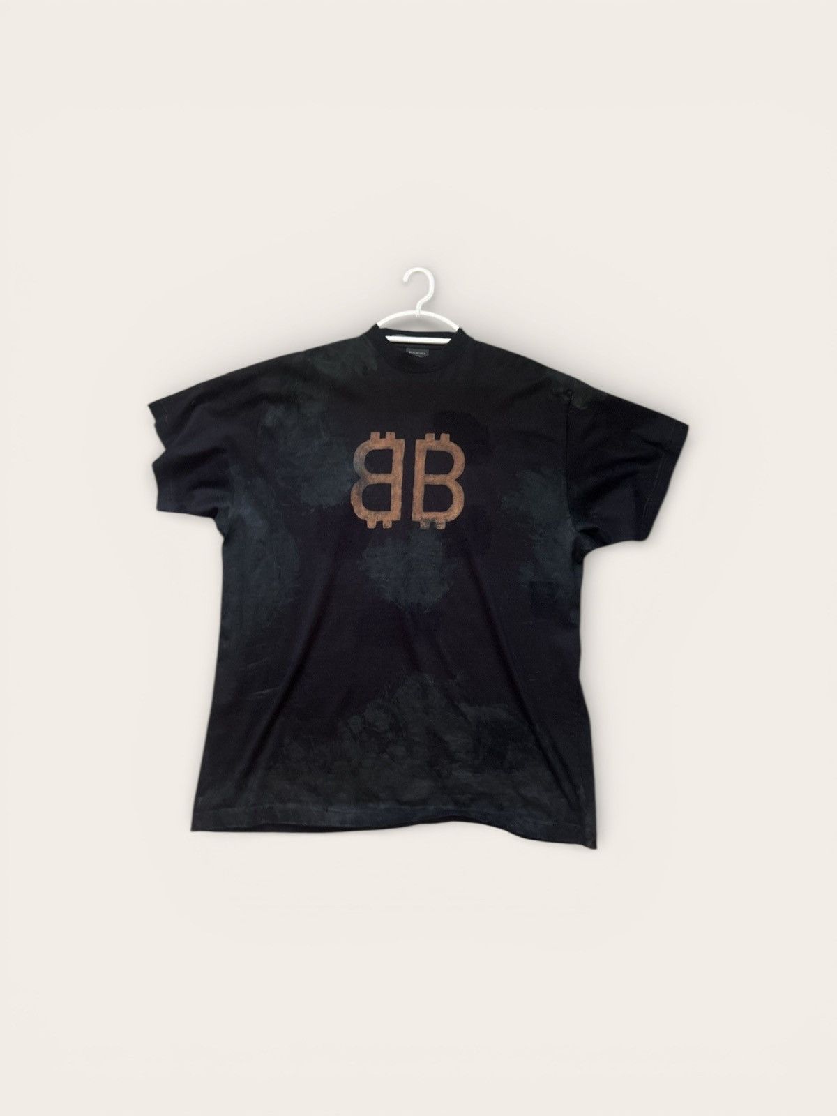 Balenciaga Balenciaga Crypto Tee 'M' Size US M / EU 48-50 / 2 - 1 Thumbnail
