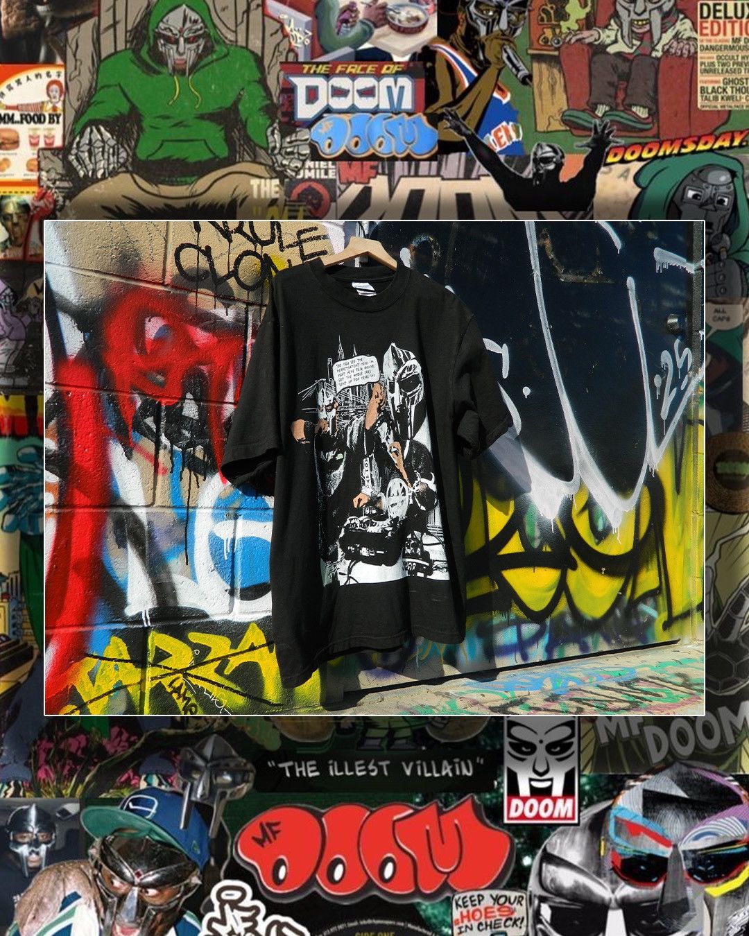 Supreme MF DOOM tshirt Size US L / EU 52-54 / 3 - 4 Thumbnail