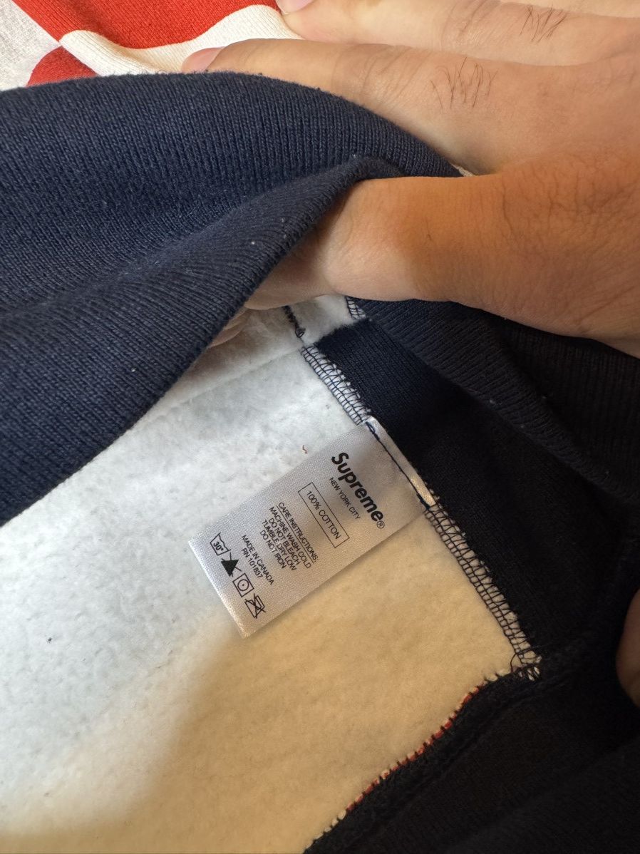 Supreme Supreme Box Logo Hoodie FW14 Size S American Flag Pattern Size US S / EU 44-46 / 1 - 9 Thumbnail