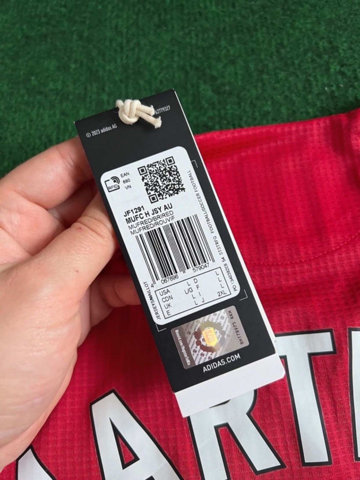 Adidas Jersey Adidas Manchester United 24/25 Authentic Martinez Size US L / EU 52-54 / 3 - 11 Thumbnail