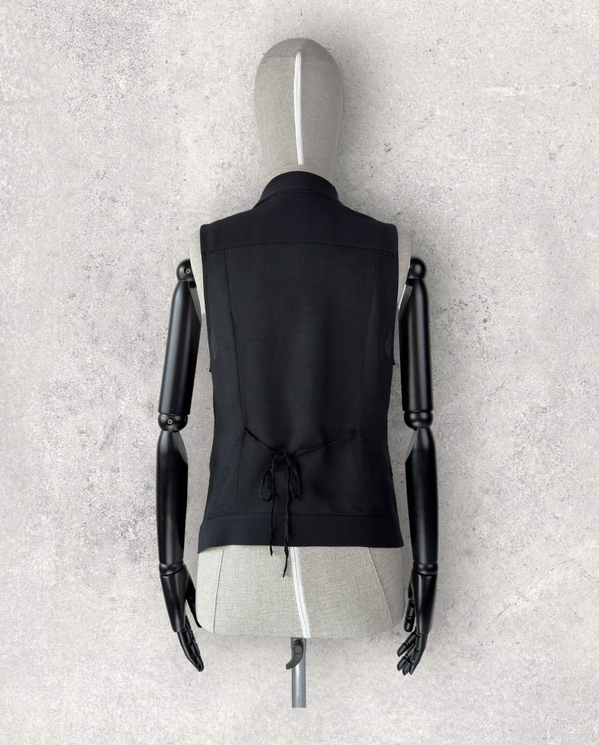 Marithe + Francois Girbaud MARITHE FRANCOIS GIRBAUD Avant Garde Sleeveless Tank Vest Size M / US 6-8 / IT 42-44 - 8 Thumbnail