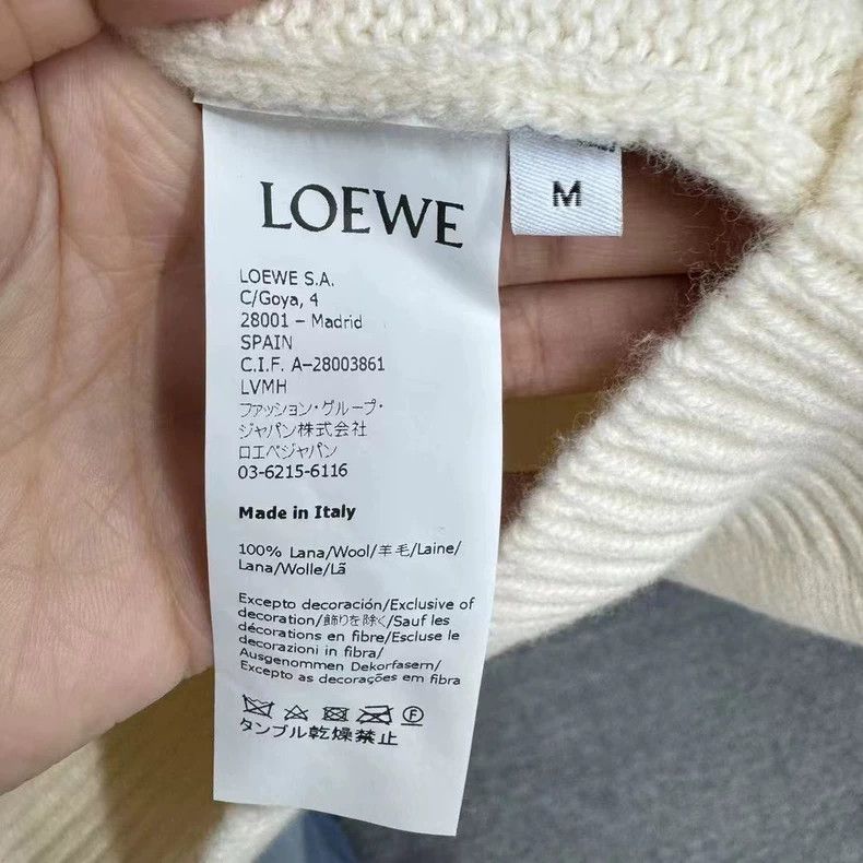 Loewe LOEWE Water droplet logo sweater Size M / US 6-8 / IT 42-44 - 4 Thumbnail