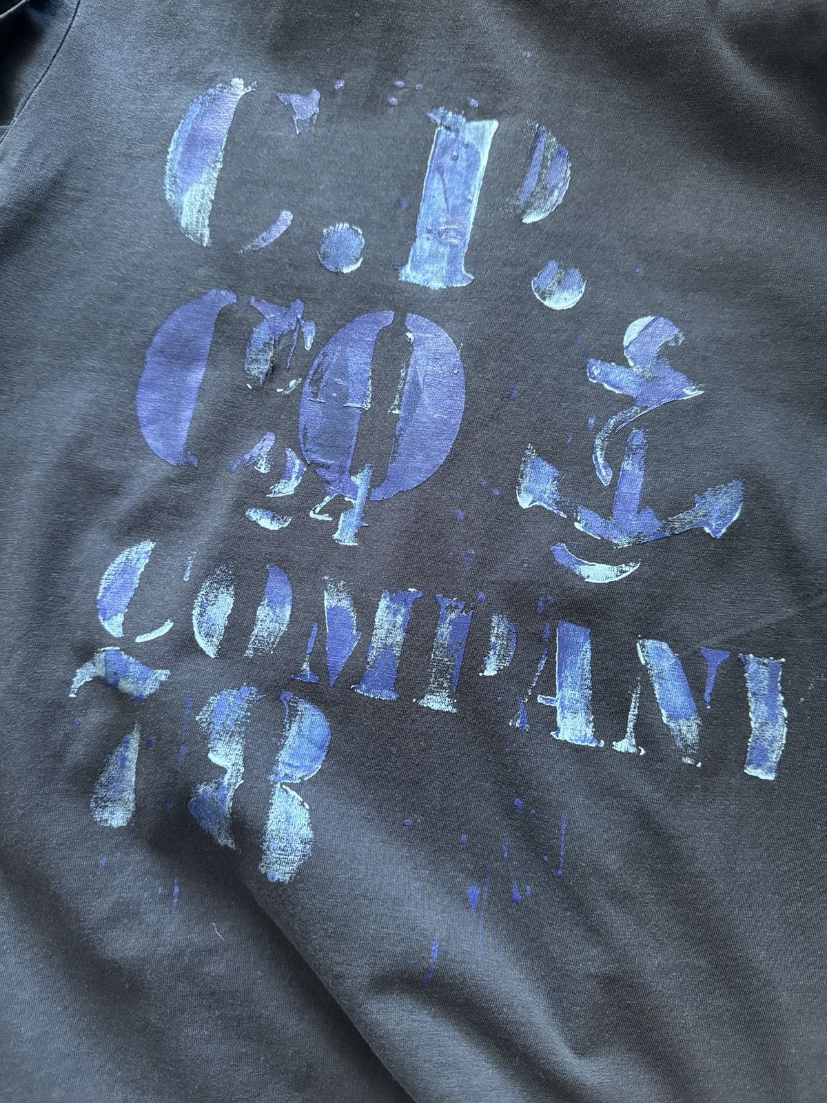 C.P. Company × Vintage 🔥 C.P Company Hand Printed T-Shirt Size US S / EU 44-46 / 1 - 3 Thumbnail