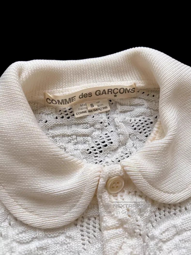 Comme des Garcons Comme des Garcons Openwork Knit Shawl Size S / US 4 / IT 40 - 6 Thumbnail