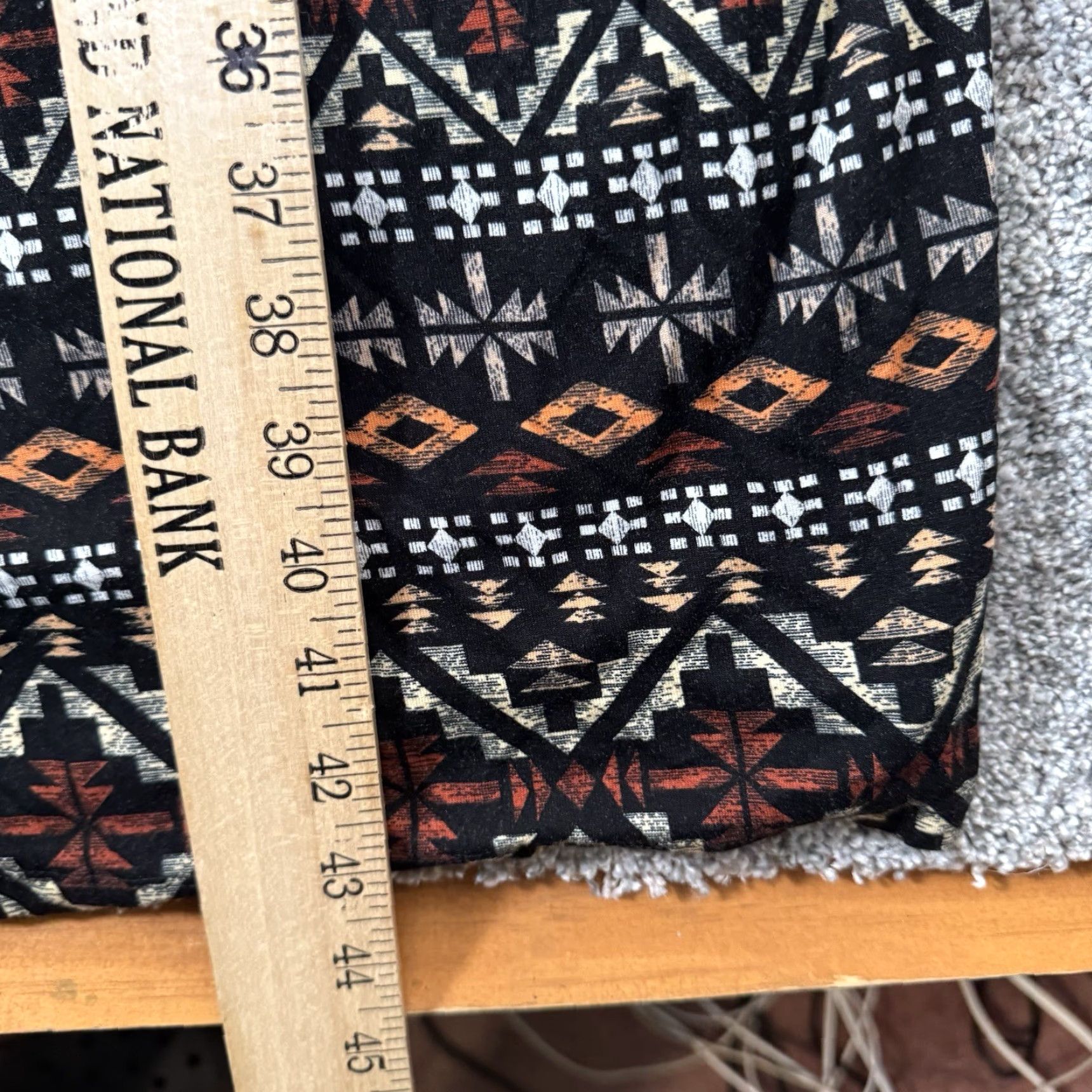 Vintage Cato Dress Plus Size 18/20 W Lined Midi Boho Southwestern Tribal Aztec Geometric Pattern Womens Size XXL / US 16-18 / IT 52-54 - 2 Thumbnail