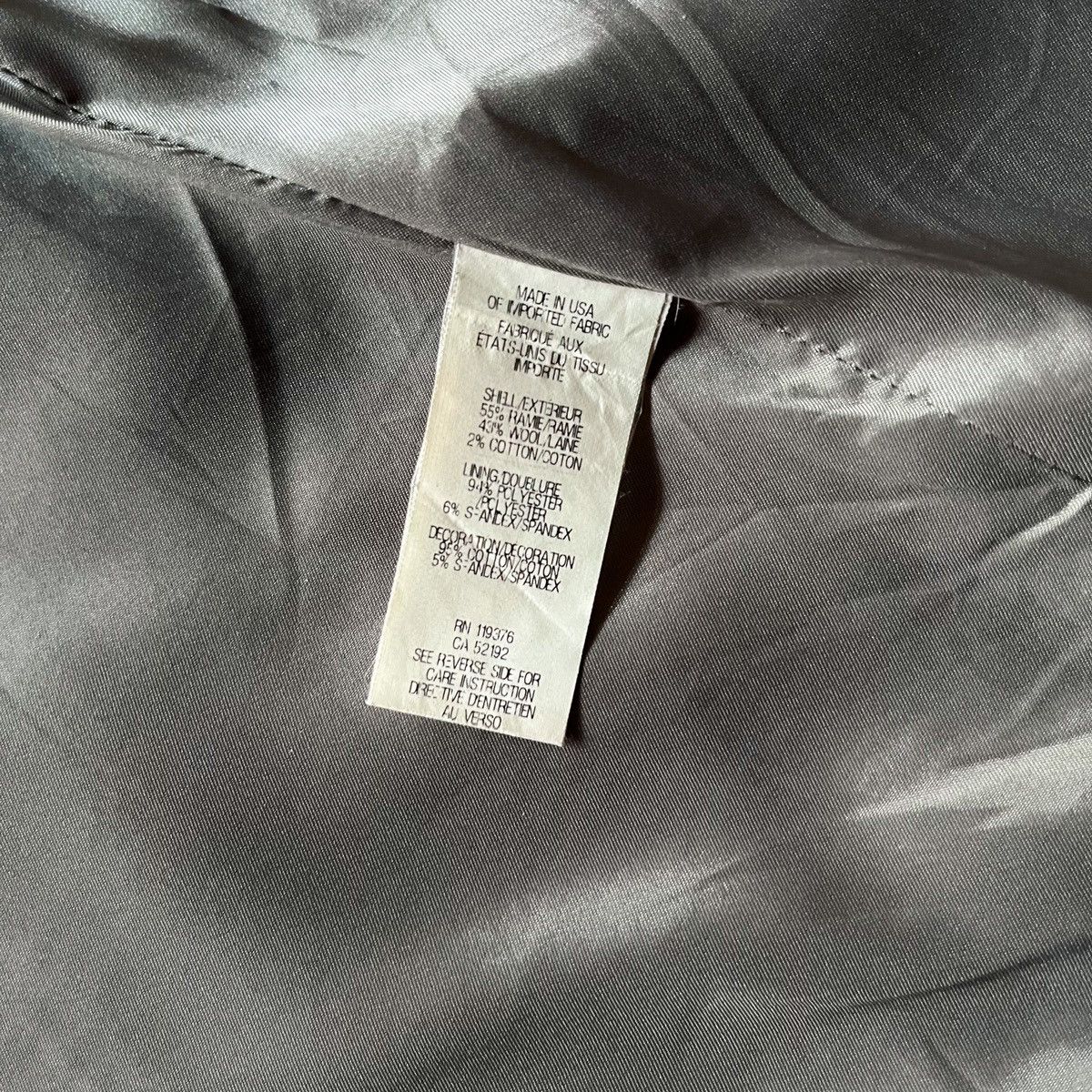 Helmut Lang Helmut lang wool biker coat jacket Size S / US 4 / IT 40 - 10 Thumbnail