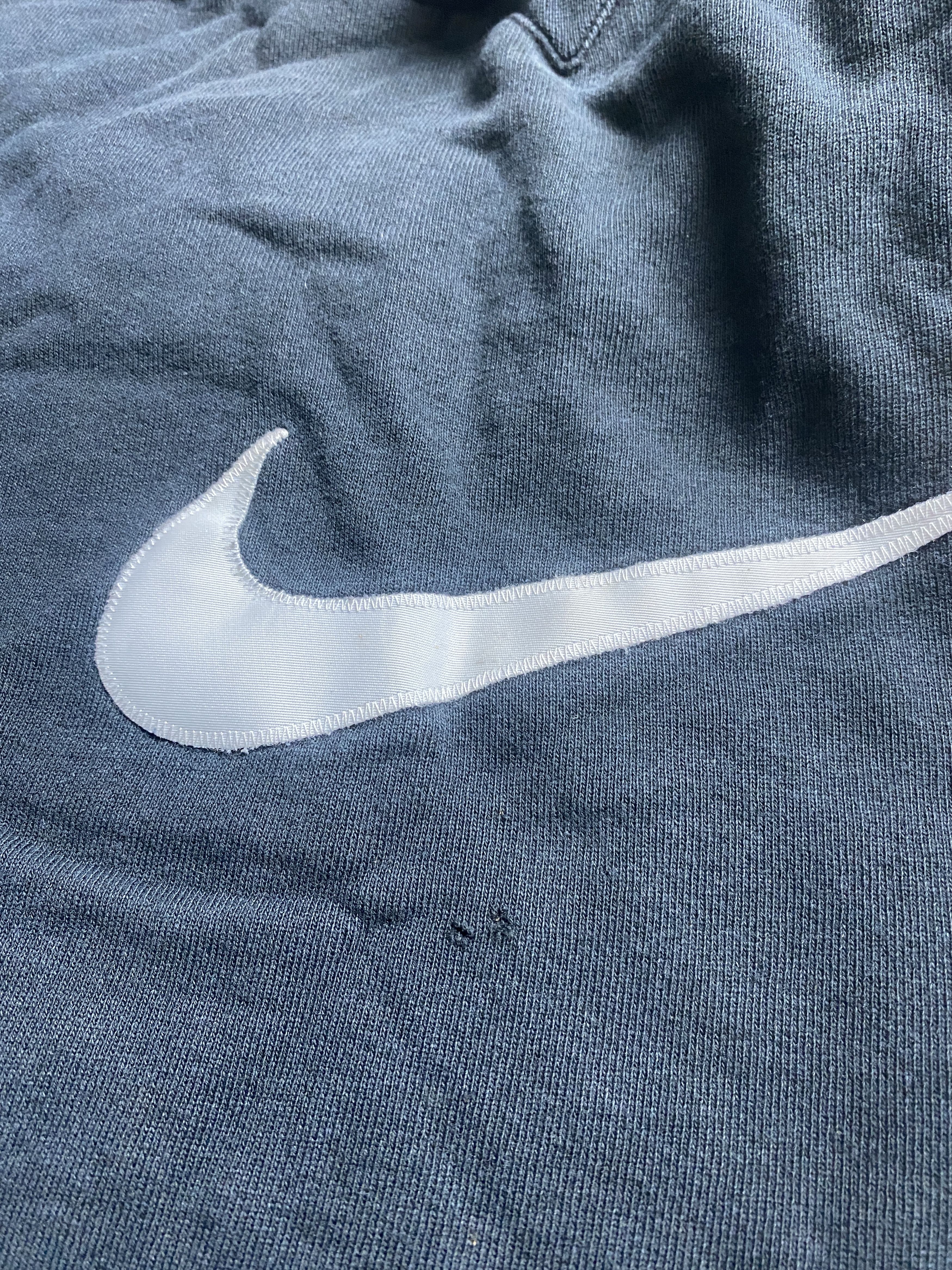 Nike Nike big swoosh sweatshirt crewneck 90s vintage Size US XL / EU 56 / 4 - 7 Thumbnail