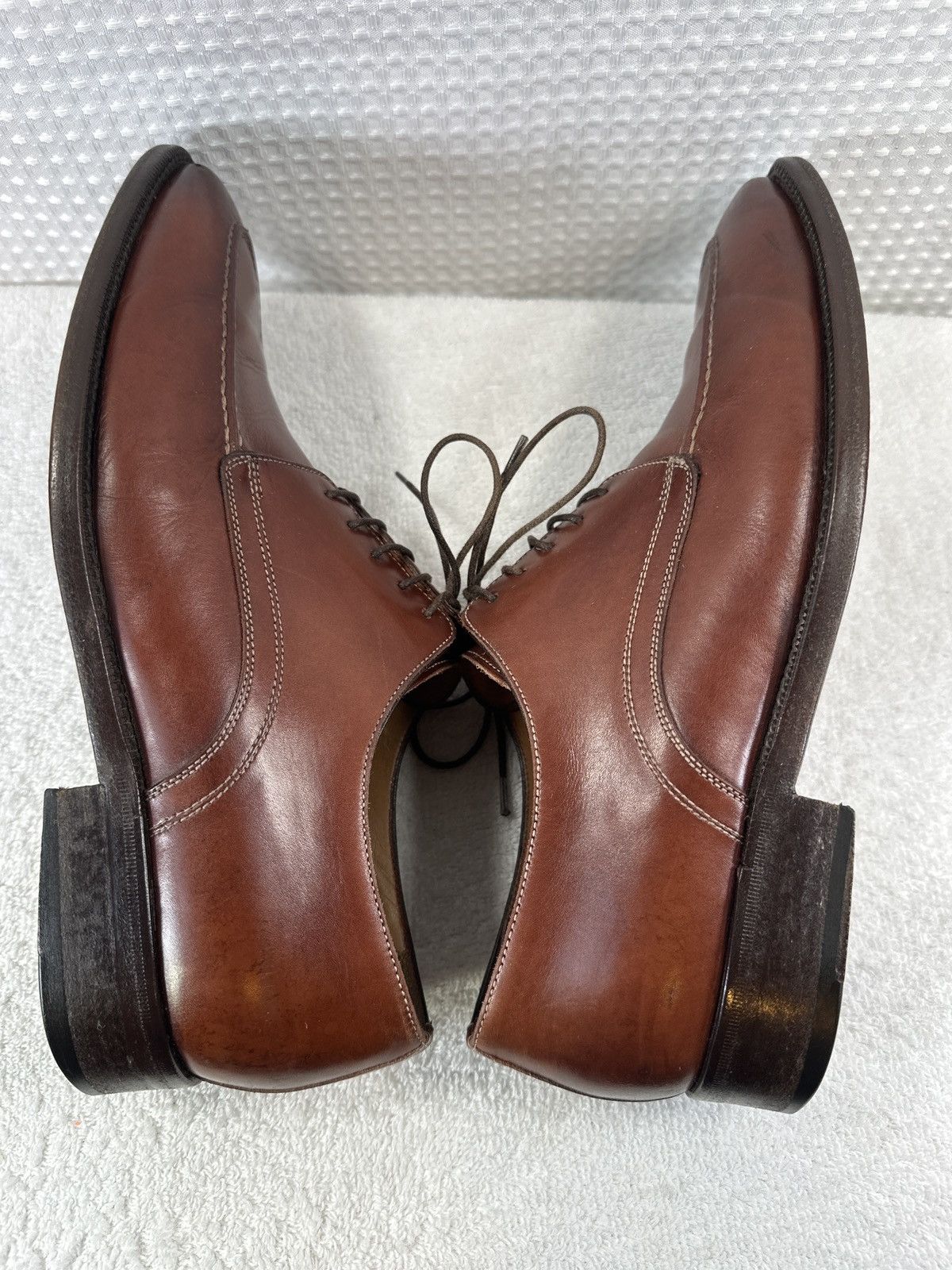 Santoni Santoni Made in Italy Brown Leather Shoes Size 8D Size US 8 / EU 41 - 6 Thumbnail