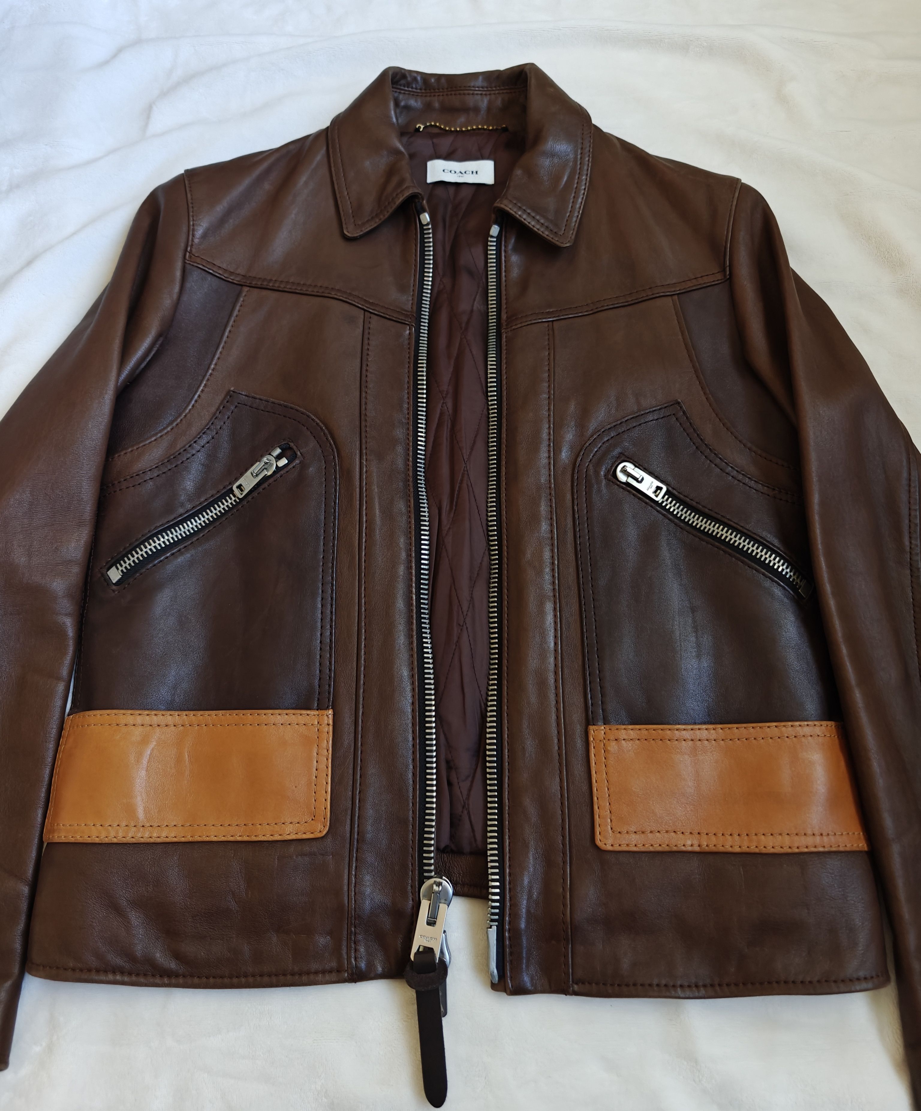 Coach Coach 1941 Brown Leather Jacket Size US S / EU 44-46 / 1 - 2 Thumbnail