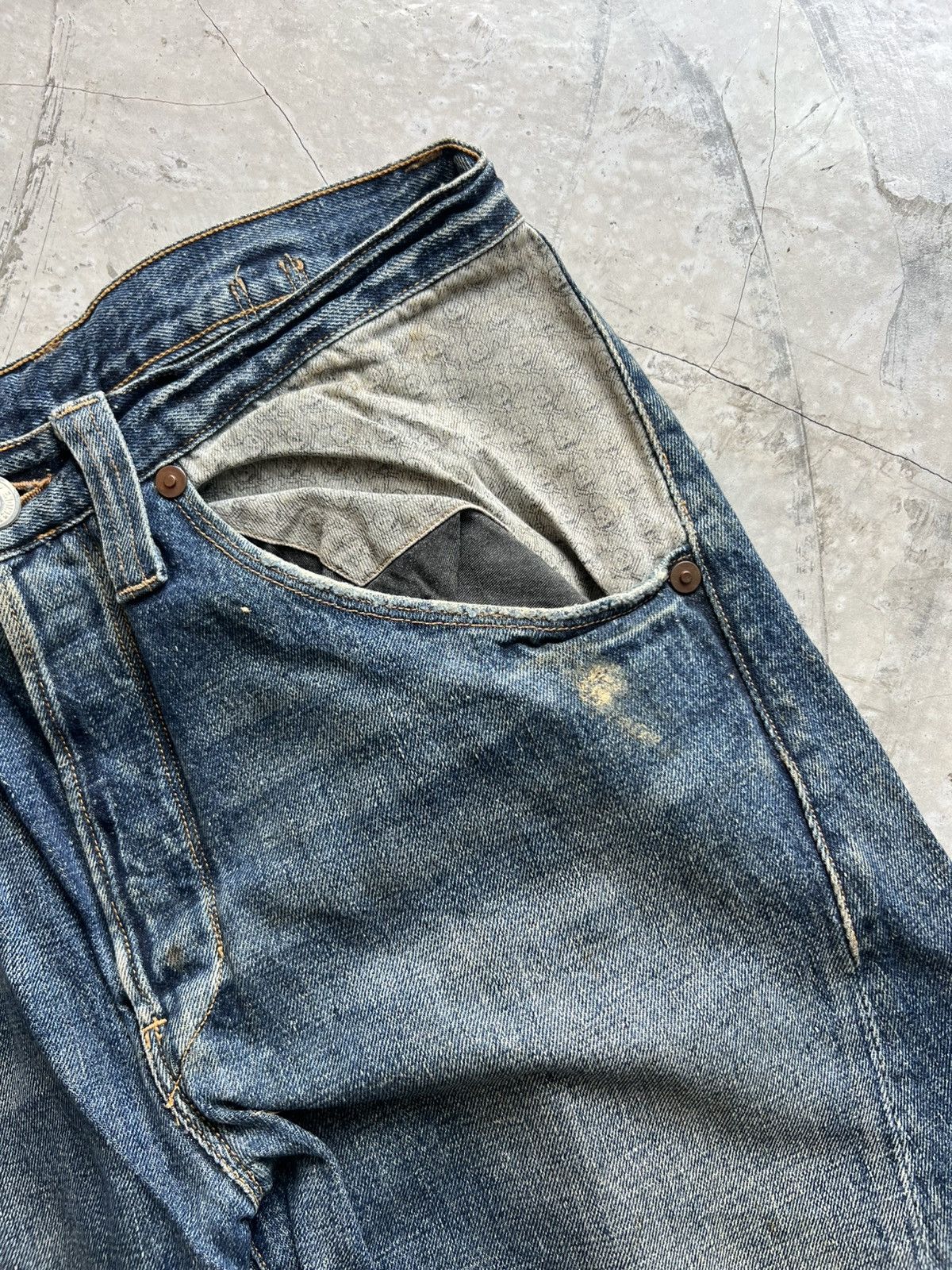 Levi's Levis Engineered Jeans Buckle Back Tag W32 Actual 33x28.5 Size US 32 / EU 48 - 4 Thumbnail