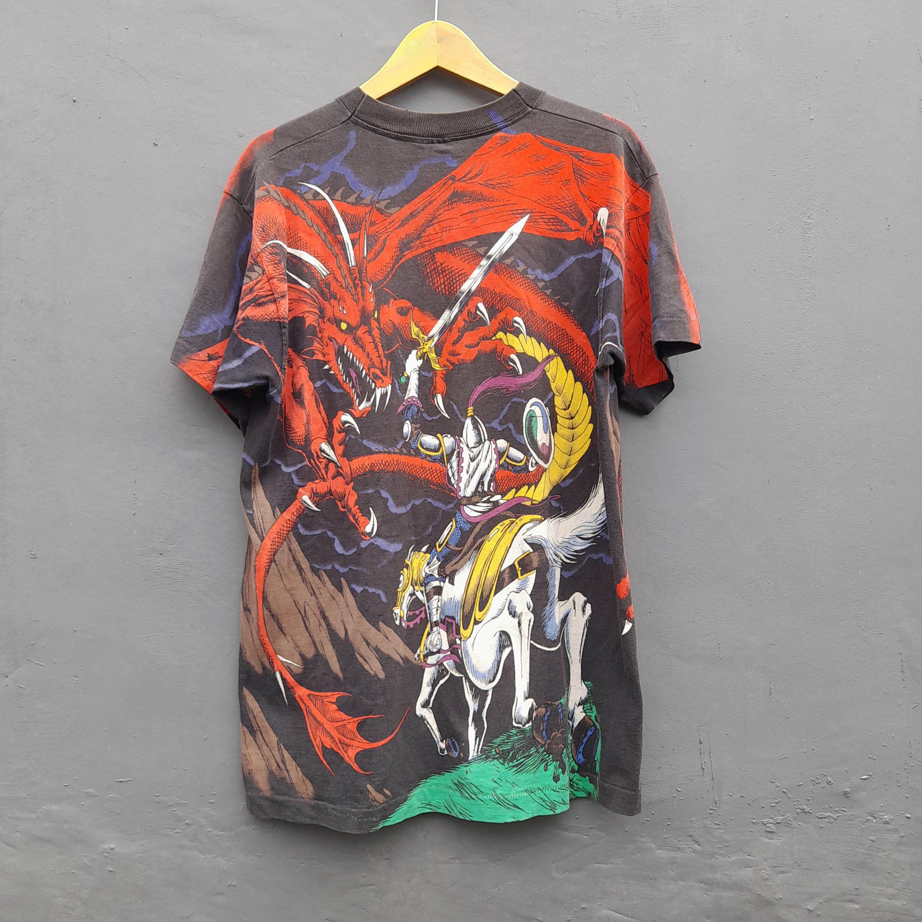 Liquid Blue Vintage Liquid Blue "fantasy dragon" t shirt Size US L / EU 52-54 / 3 - 2 Thumbnail