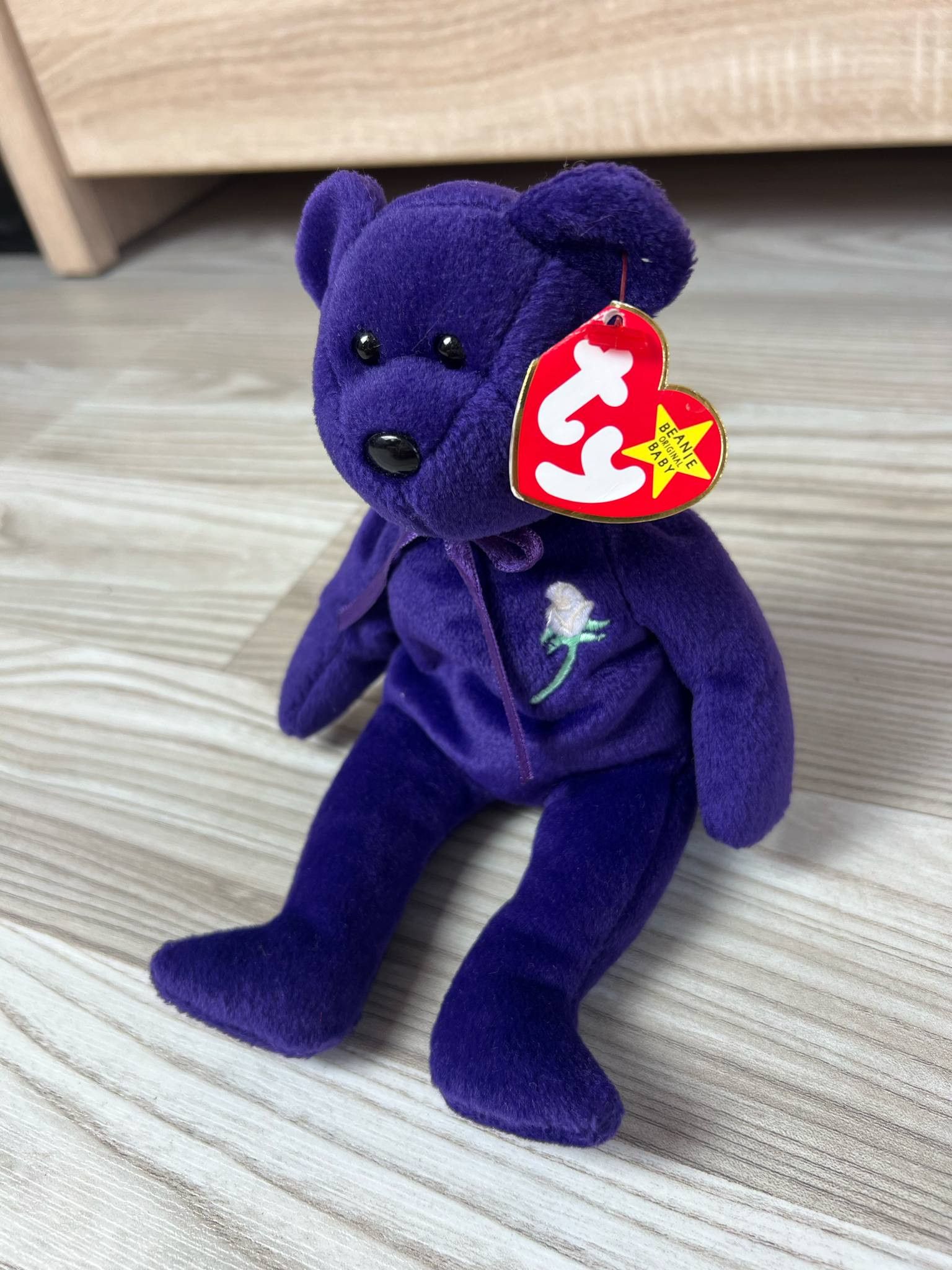 Vintage 1st Edition Princess Diana Beanie Baby mint w/tags