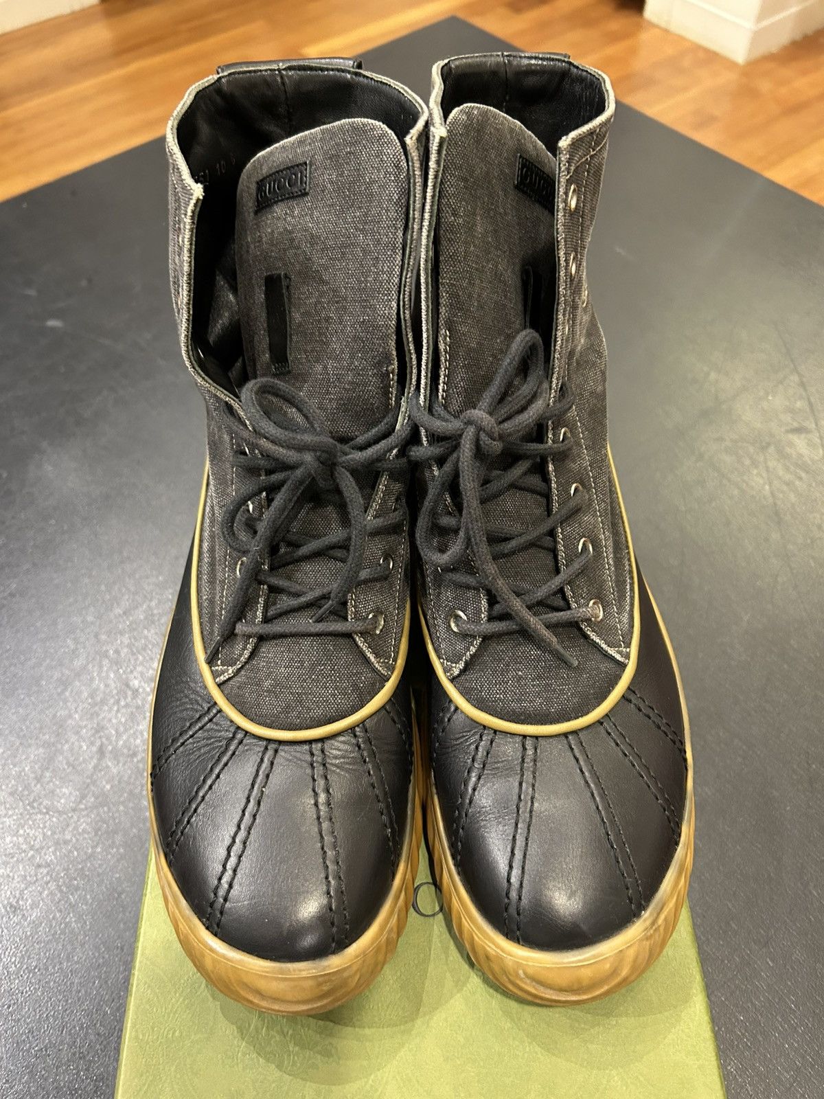 Gucci Gucci Canvas Boots Size US 10 / EU 43 - 4 Thumbnail