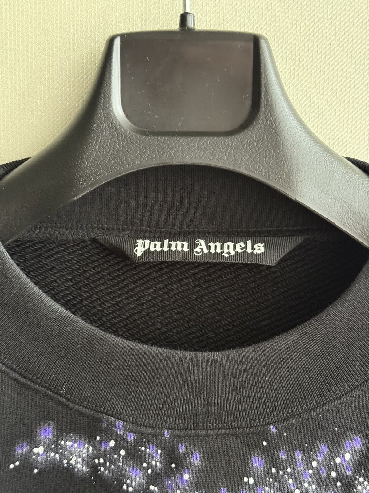 Palm Angels PALM ANGELS CREW NECK PALM GALAXY BRUSHED COTTON SWEATSHIRT Size US L / EU 52-54 / 3 - 3 Thumbnail