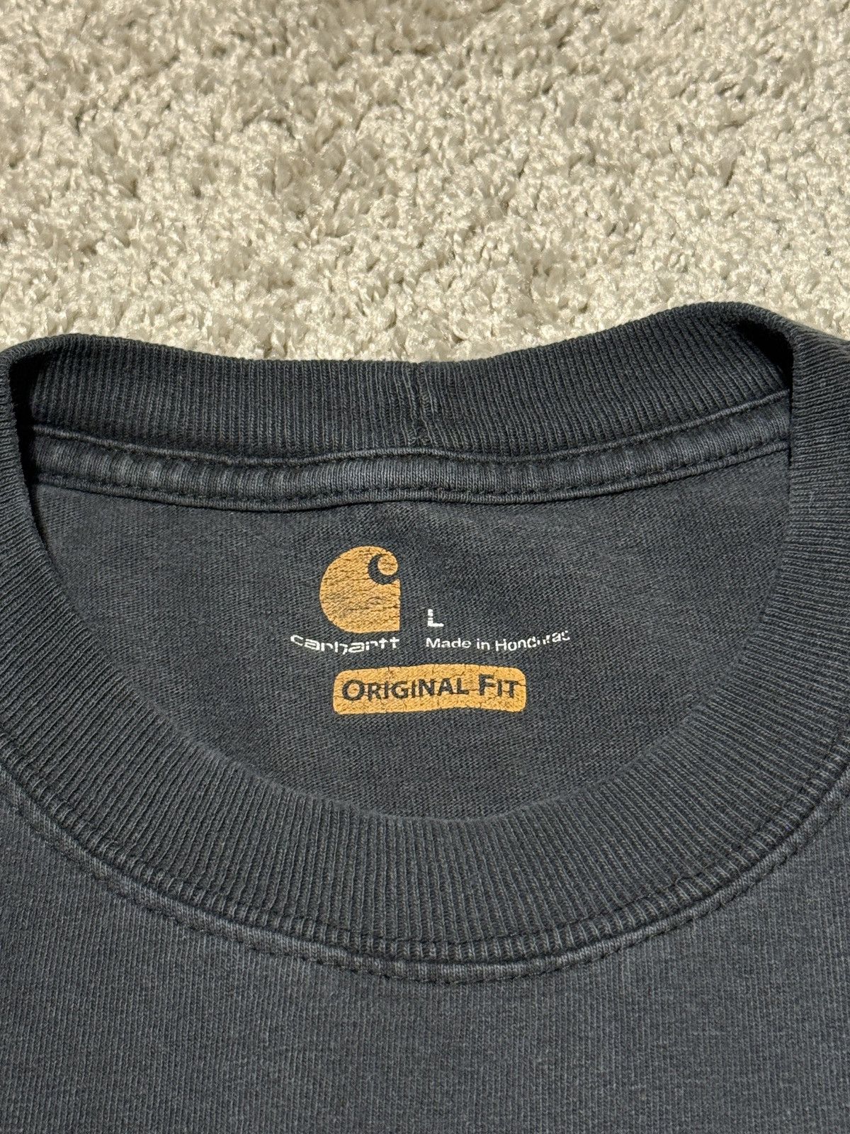 Carhartt Vintage Carhartt Original Fit Short Sleeve Shirt Size US L / EU 52-54 / 3 - 3 Thumbnail