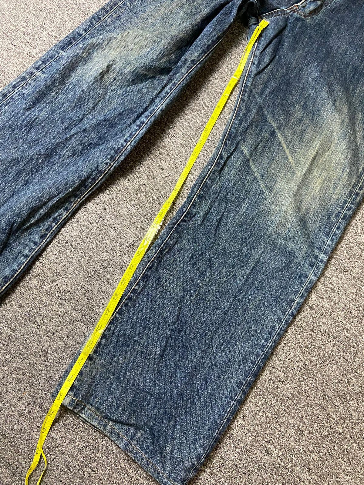 Japanese Brand × Vintage × Wrangler Vintage Wrangler Straight Baggy Cut Jeans (123) Size US 36 / EU 52 - 7 Thumbnail