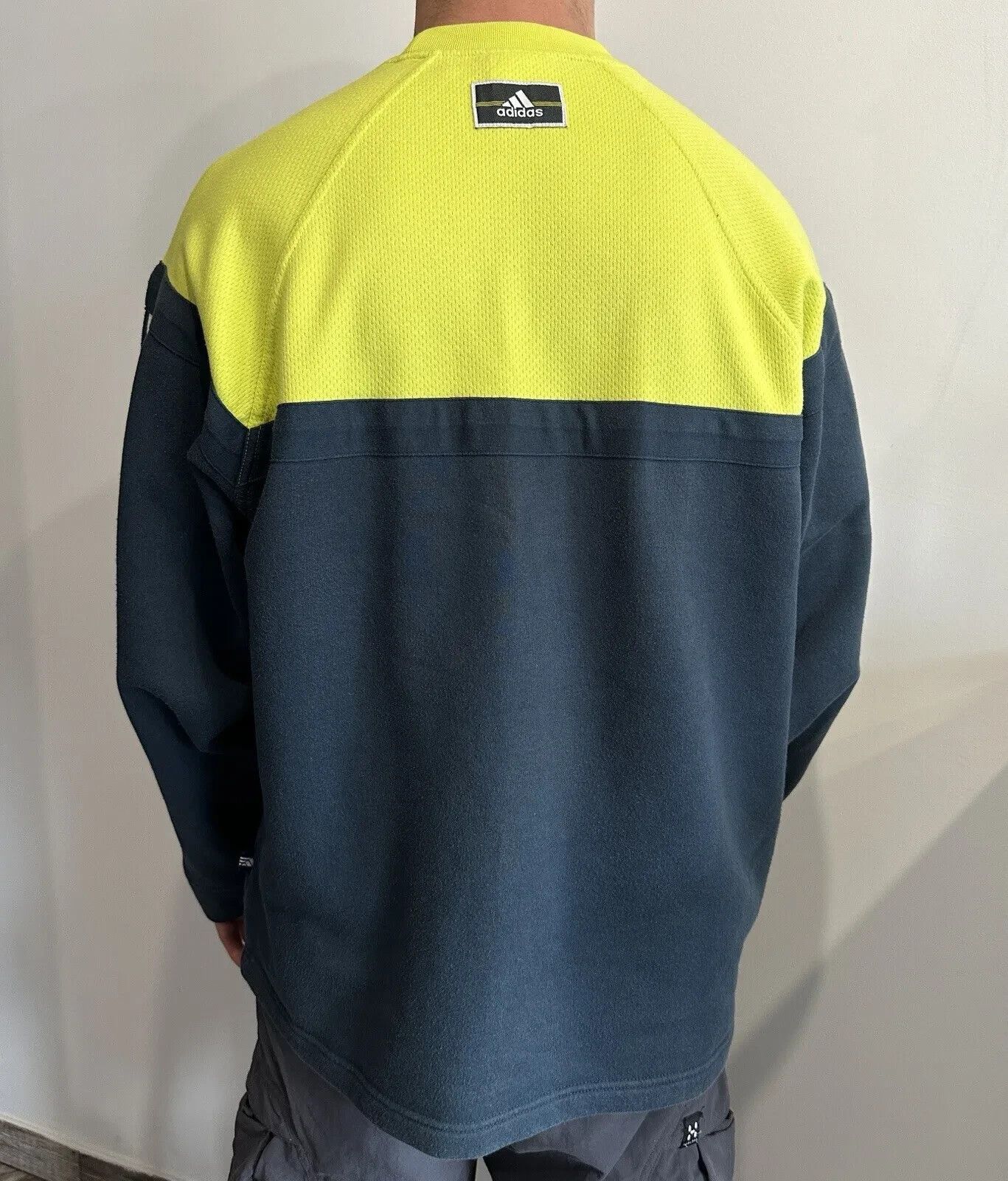 Adidas Vintage 2000s ADIDAS SWEATSHIRT Y2K MENS PULLOVER Logo Size US M / EU 48-50 / 2 - 2 Thumbnail