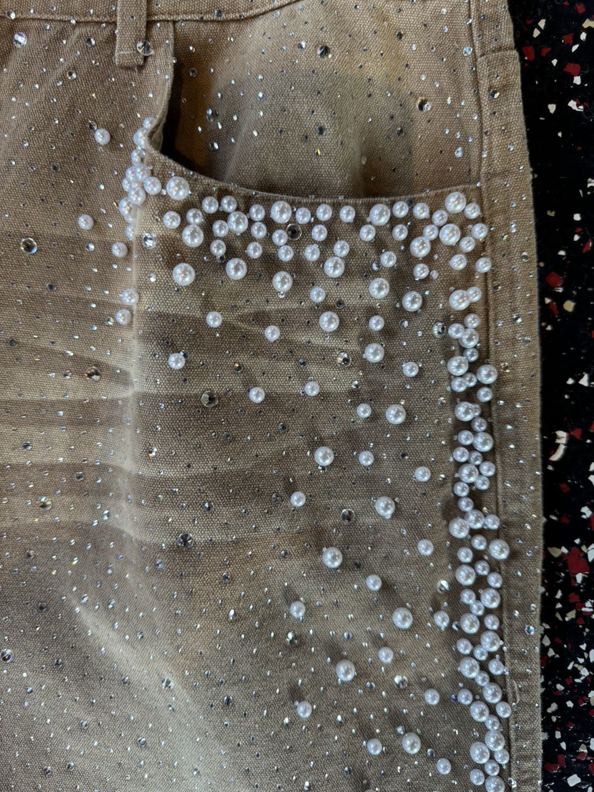Vale Vale Sand Pearl Jorts Size US 36 / EU 52 - 4 Thumbnail