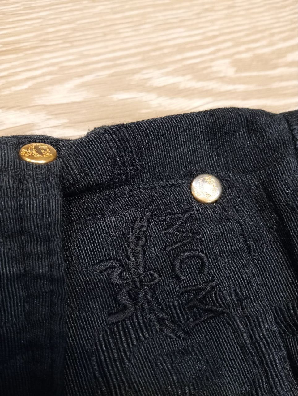 MCM VINTAGE MCM DE LUXE BLACK PANTS Size 27" / US 4 / IT 40 - 7 Thumbnail