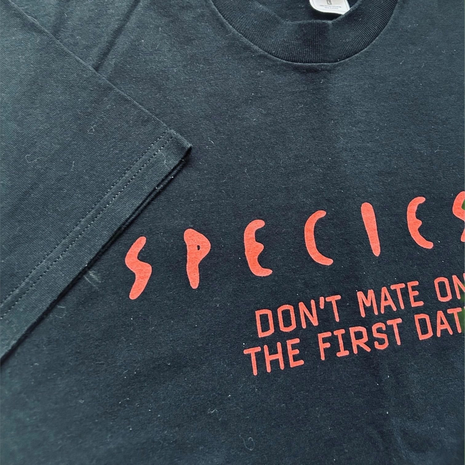 Vintage 90s Species II Horror Movie T Shirt