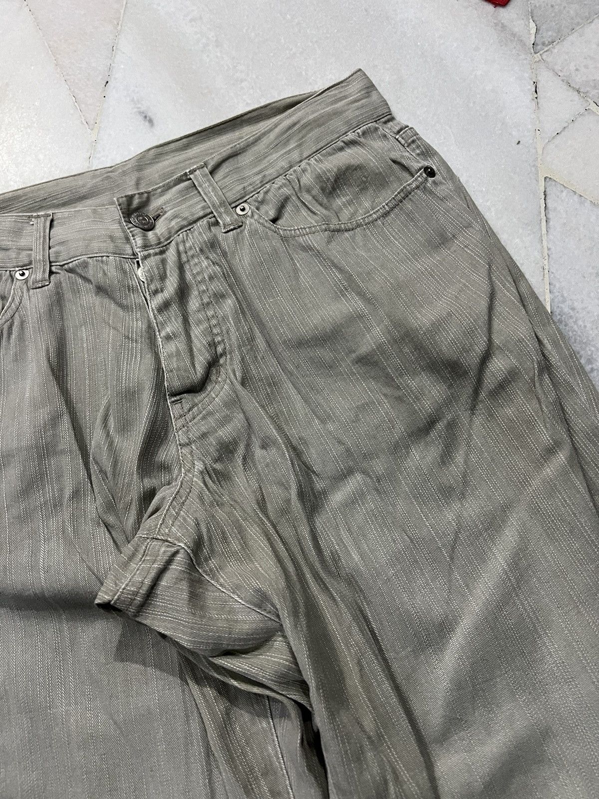 If Six Was Nine × Tornado Mart 💥FLARE💥TORNADO MART DENIM NICE DESIGN Size US 30 / EU 46 - 6 Thumbnail
