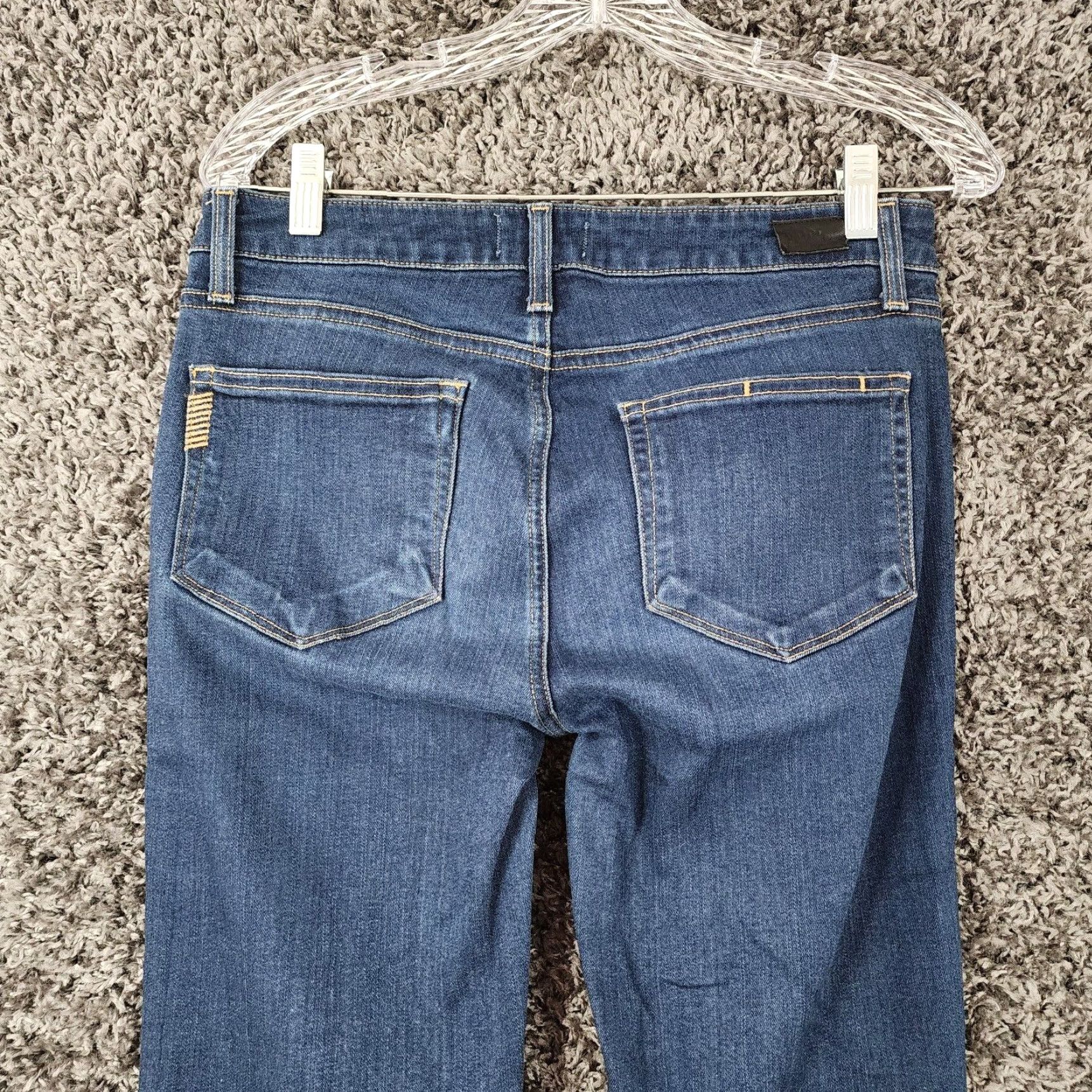 Paige Paige Skyline Skinny Blue Jeans Womens Size 29 Size 29" - 7 Thumbnail