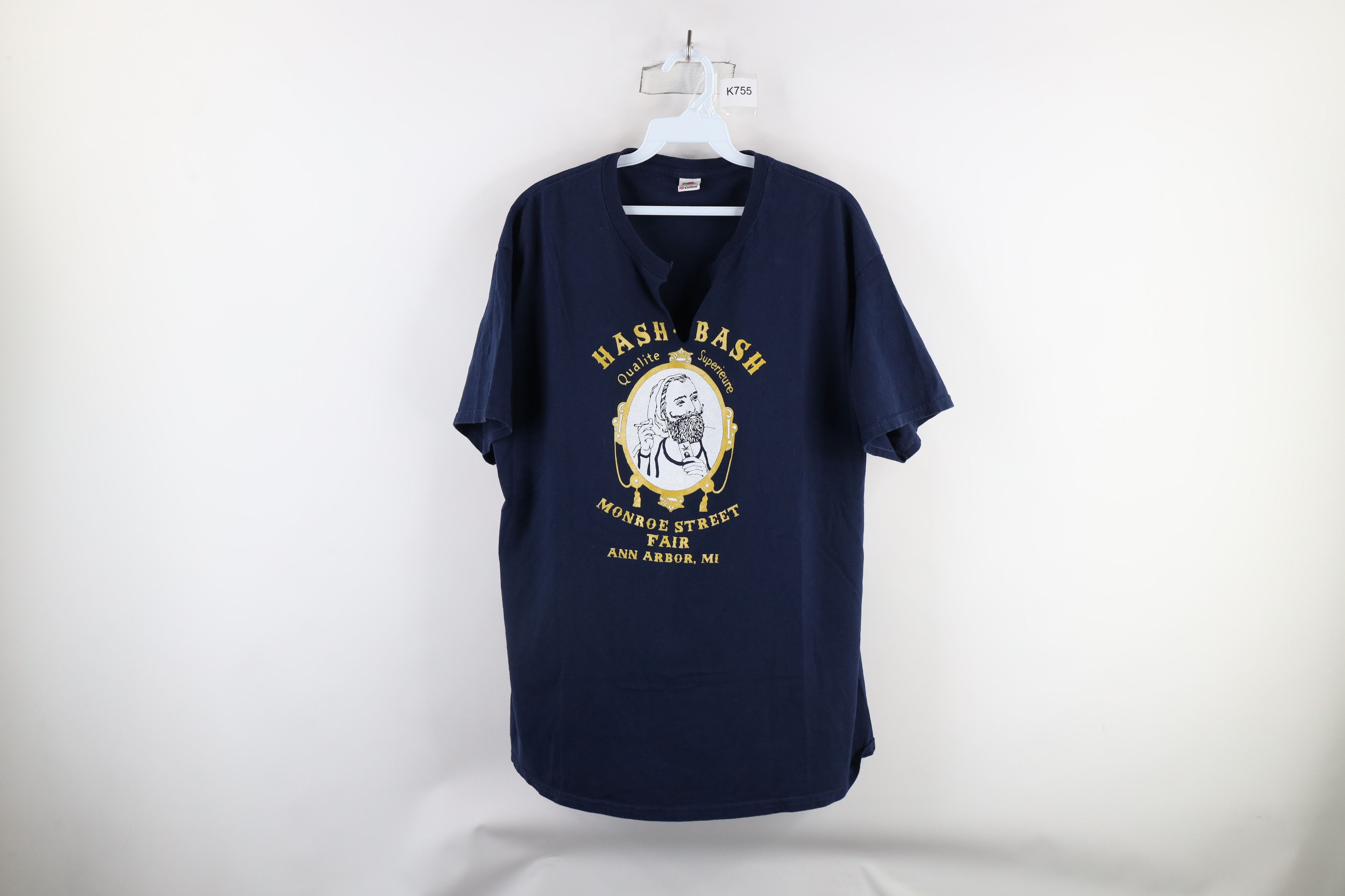 Vintage Vintage Y2K Streetwear Ann Arbor Hash Bash T-Shirt Blue Size US L / EU 52-54 / 3 - 1 Thumbnail