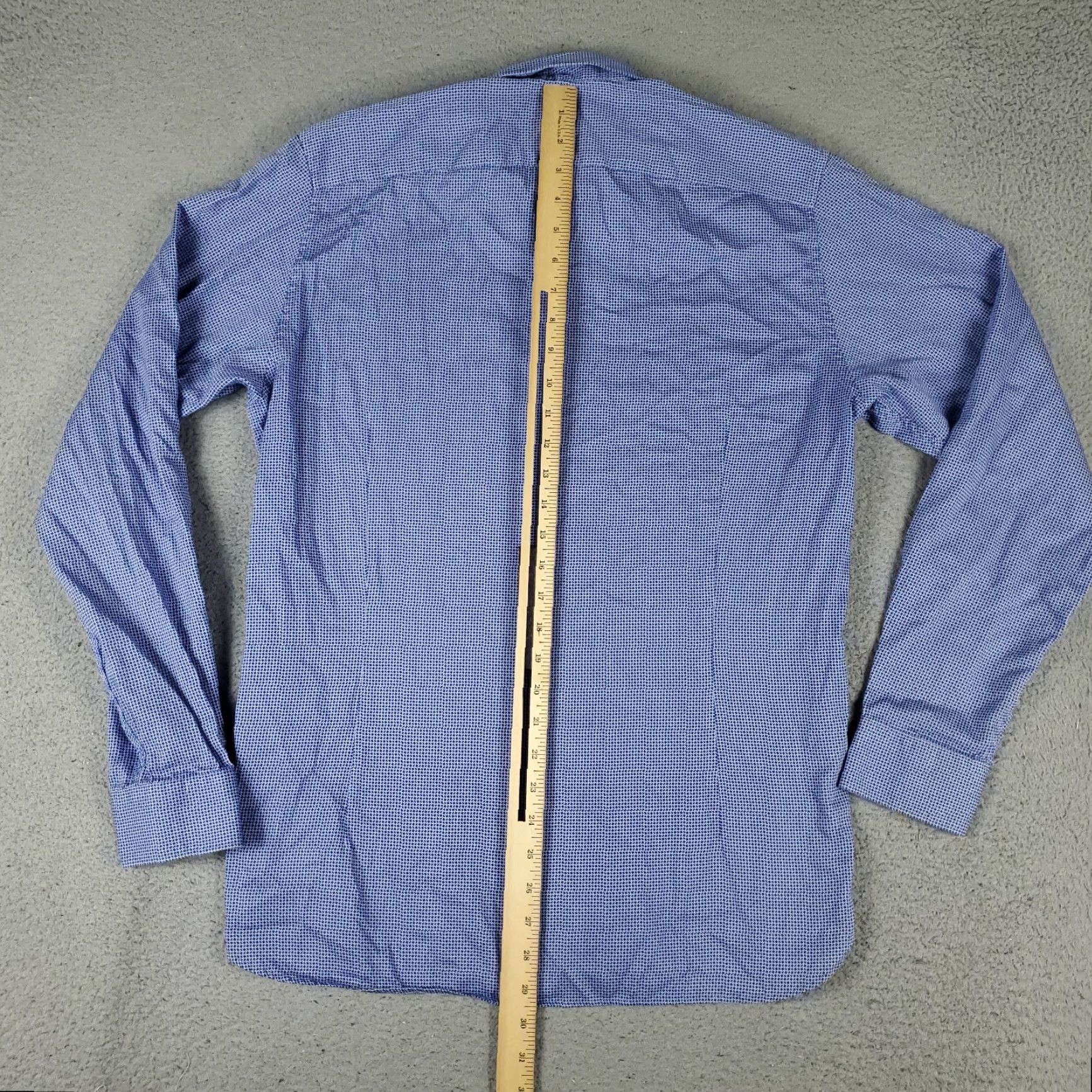 Ted Baker Ted Baker London Shirt Mens Size 5 Blue Casual Button Up Long Sleeve Size US S / EU 44-46 / 1 - 3 Thumbnail