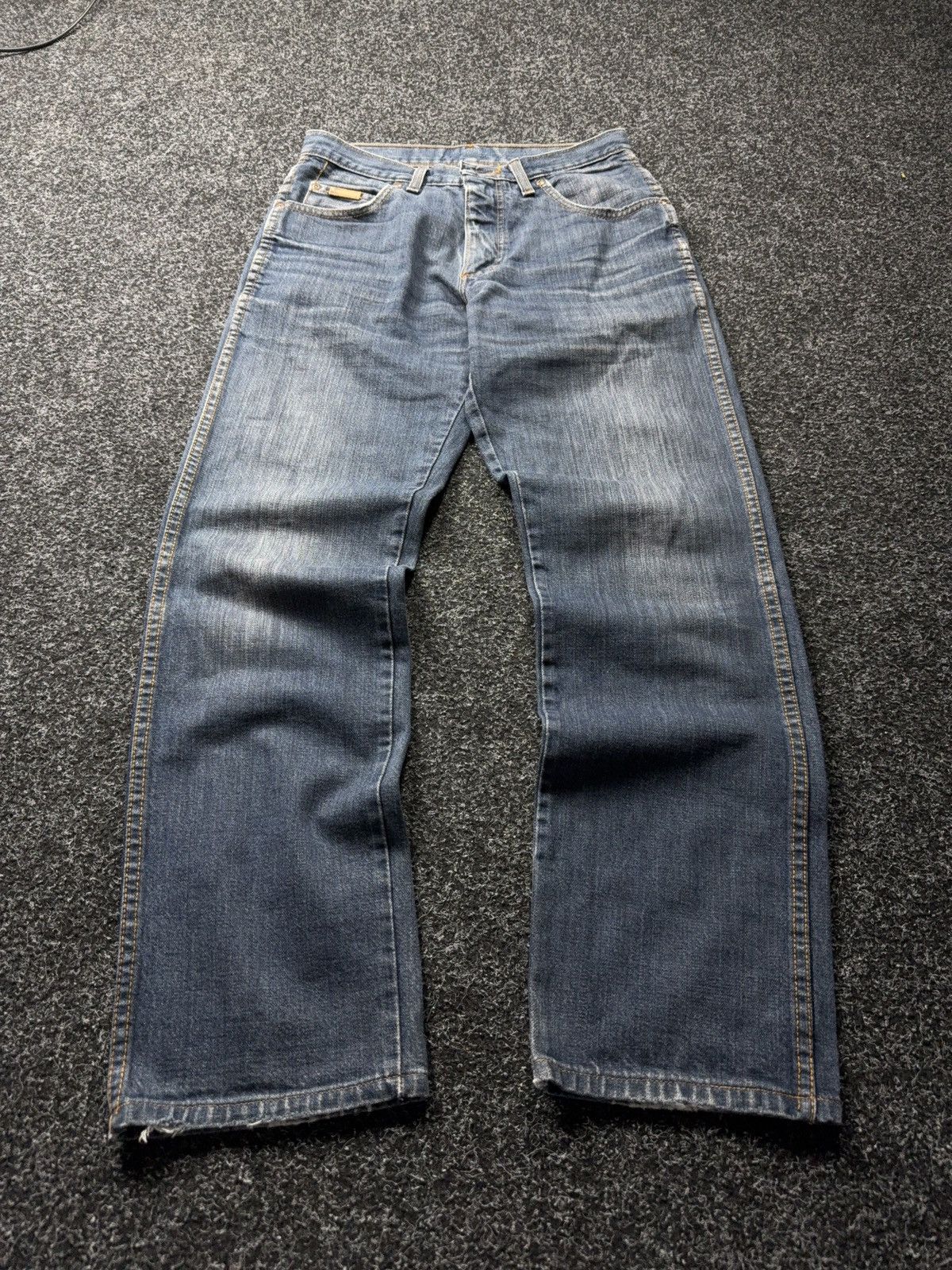 Wrangler 90s Wrangler Western Texas Regular Straight Vintage Jeans Size US 29 - 1 Thumbnail