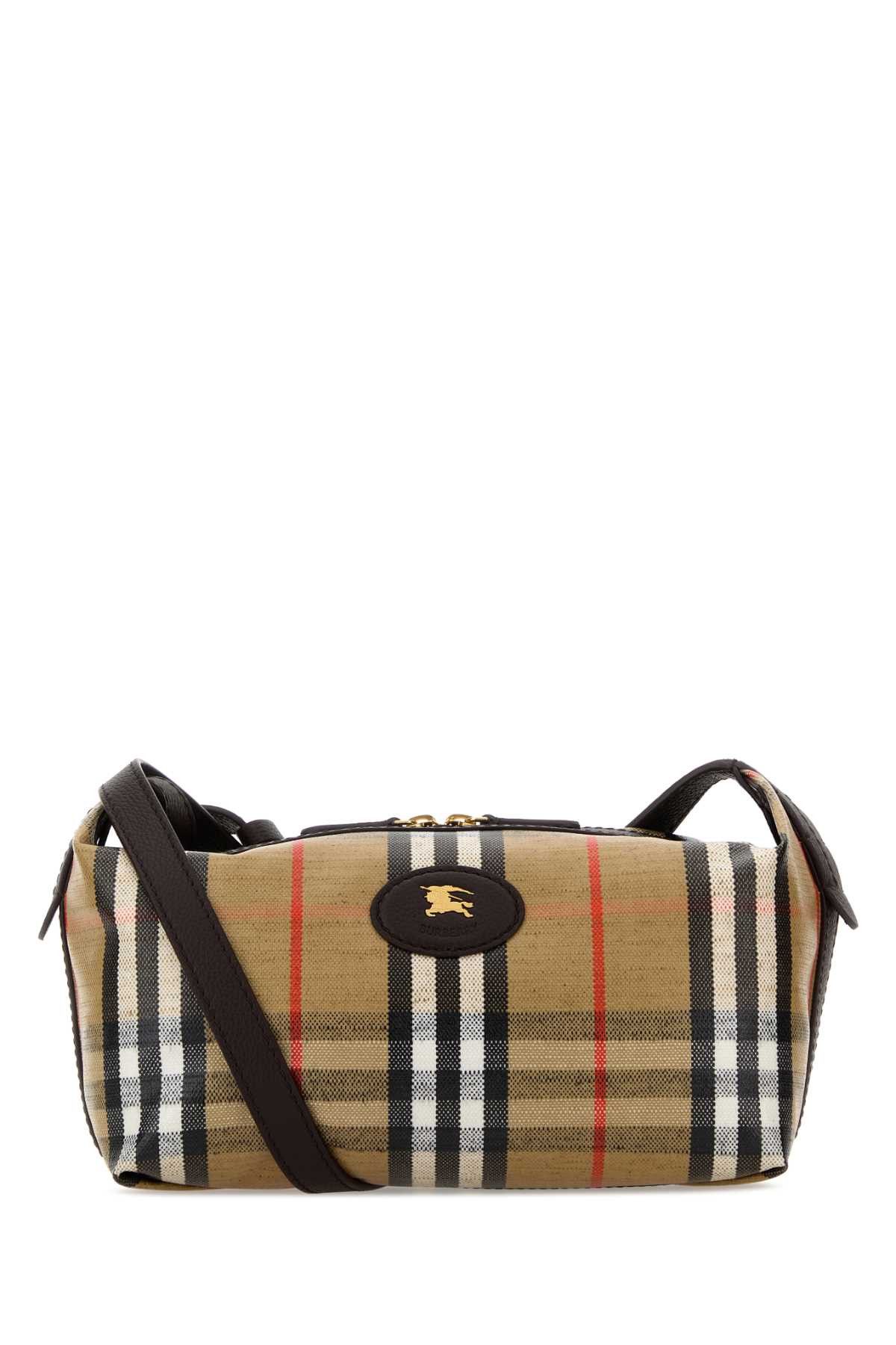 Burberry Printed Canvas Highlands Shoulder Bag Size ONE SIZE - 1 Thumbnail