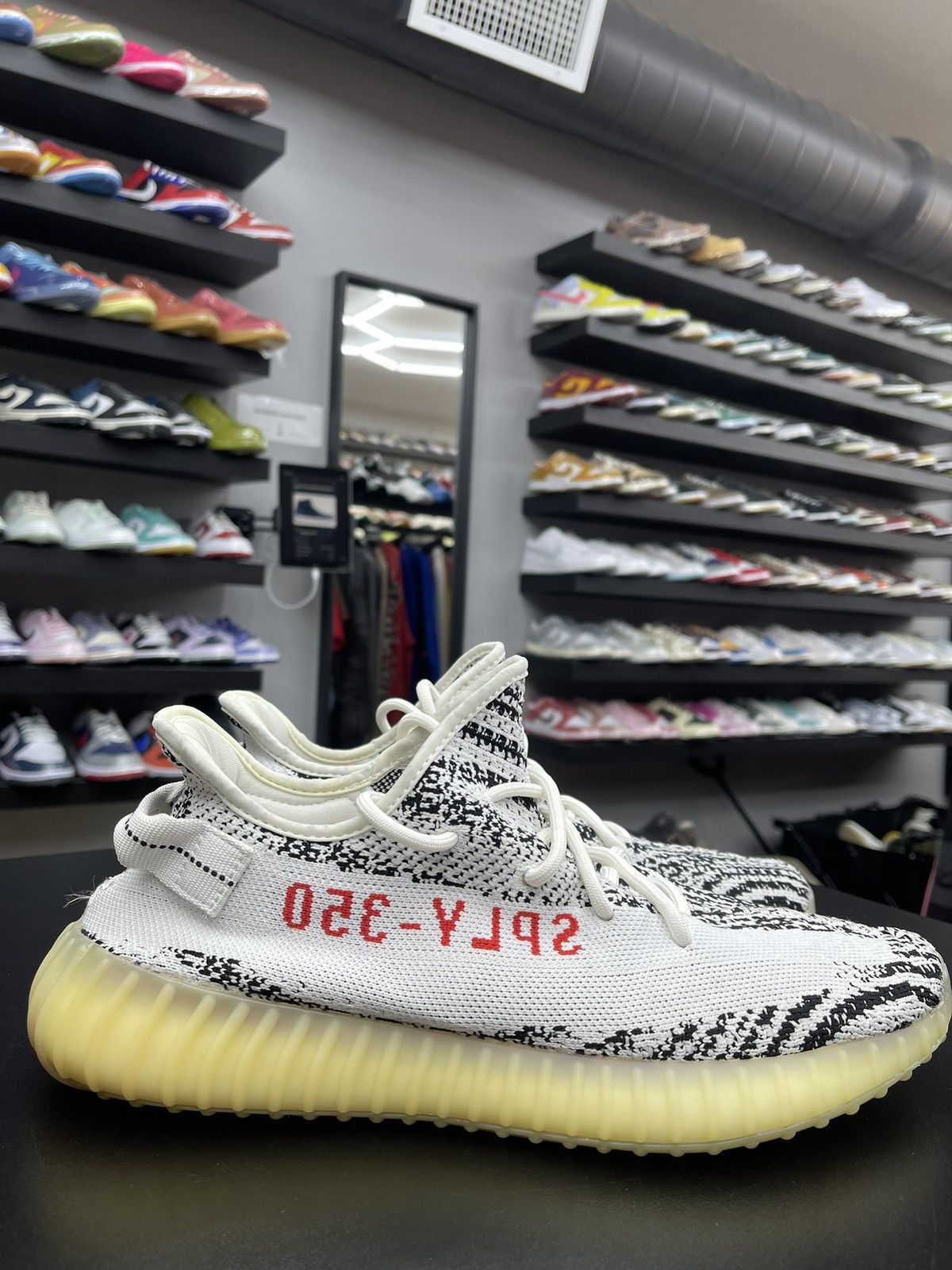 Adidas Size 11 - Adidas Yeezy Boost 350 Zebra Size US 11 / EU 44 - 3 Thumbnail