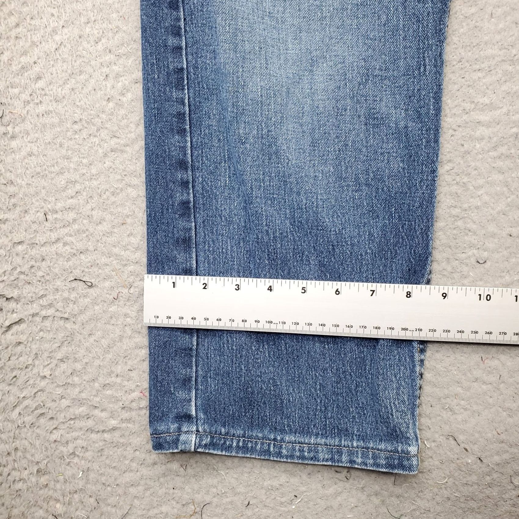 Levi's Levi's 505 Straight Leg Jeans Mens 38x32 Blue Denim Red Tab 5-Pocket Vintage: No Size US 38 / EU 54 - 5 Thumbnail