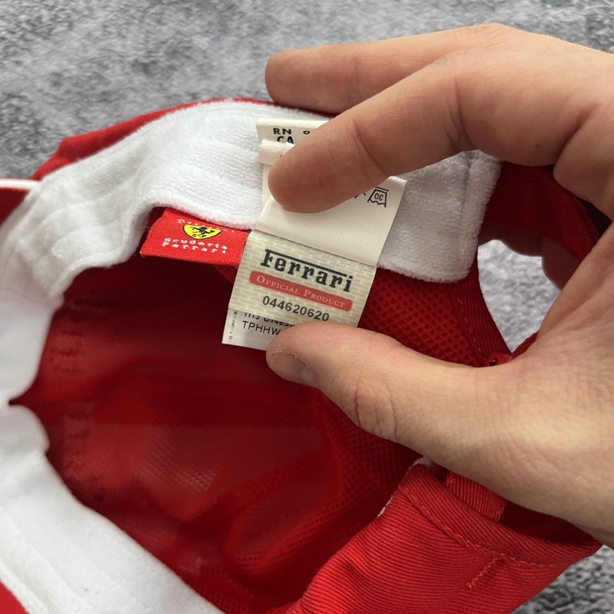 Puma Puma Ferrari Santander Red Cap Hat One Size Size ONE SIZE - 10 Thumbnail