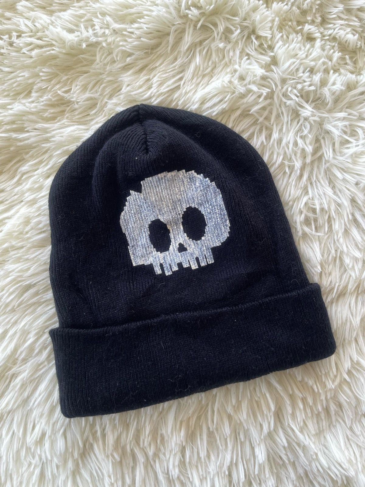 Anime × Japanese Brand Hakue Battle With Kiyoshi Skull Beanie Hat Size ONE SIZE - 3 Thumbnail